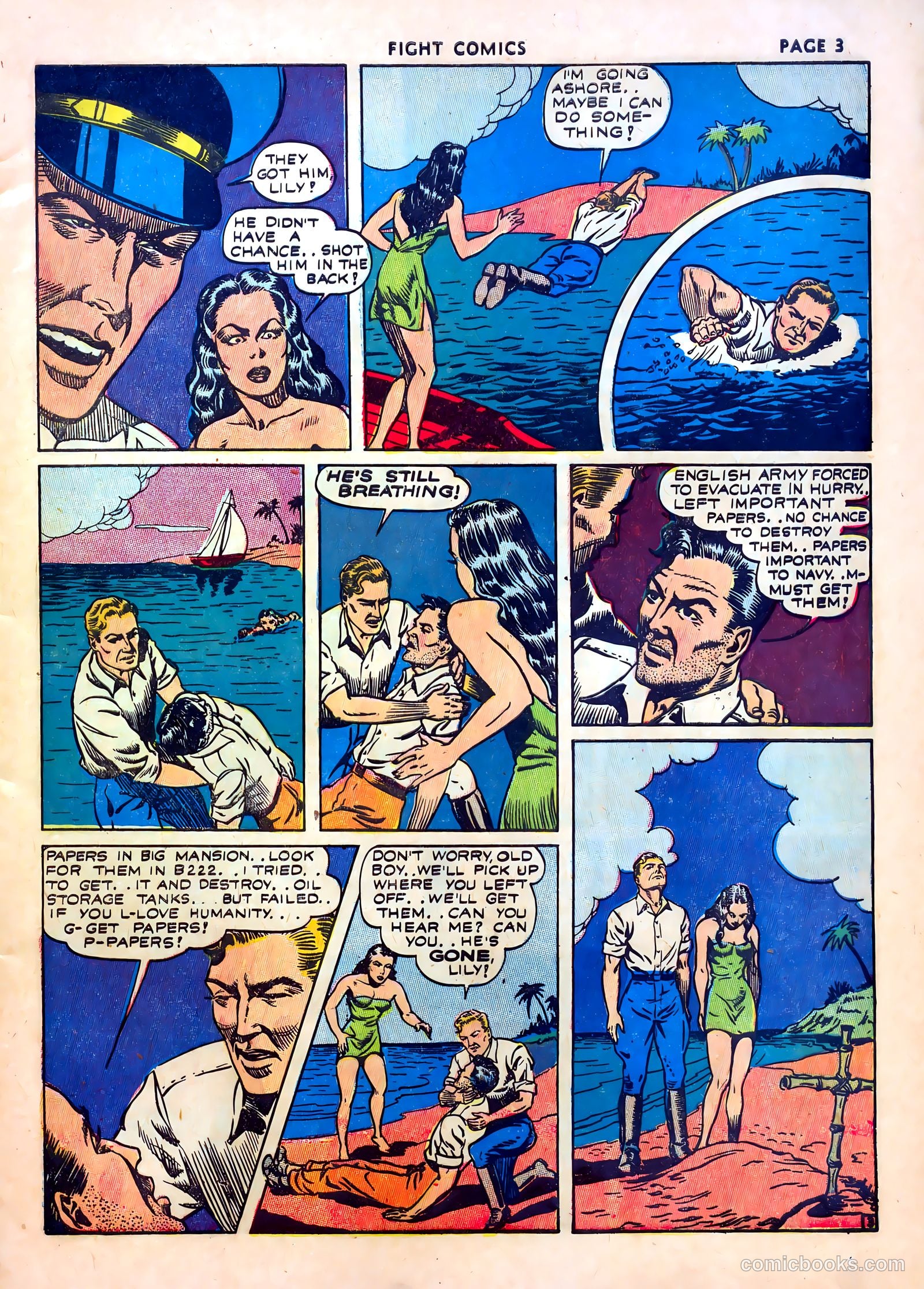 Fight Comics #20 (1942) — page 5 of 69