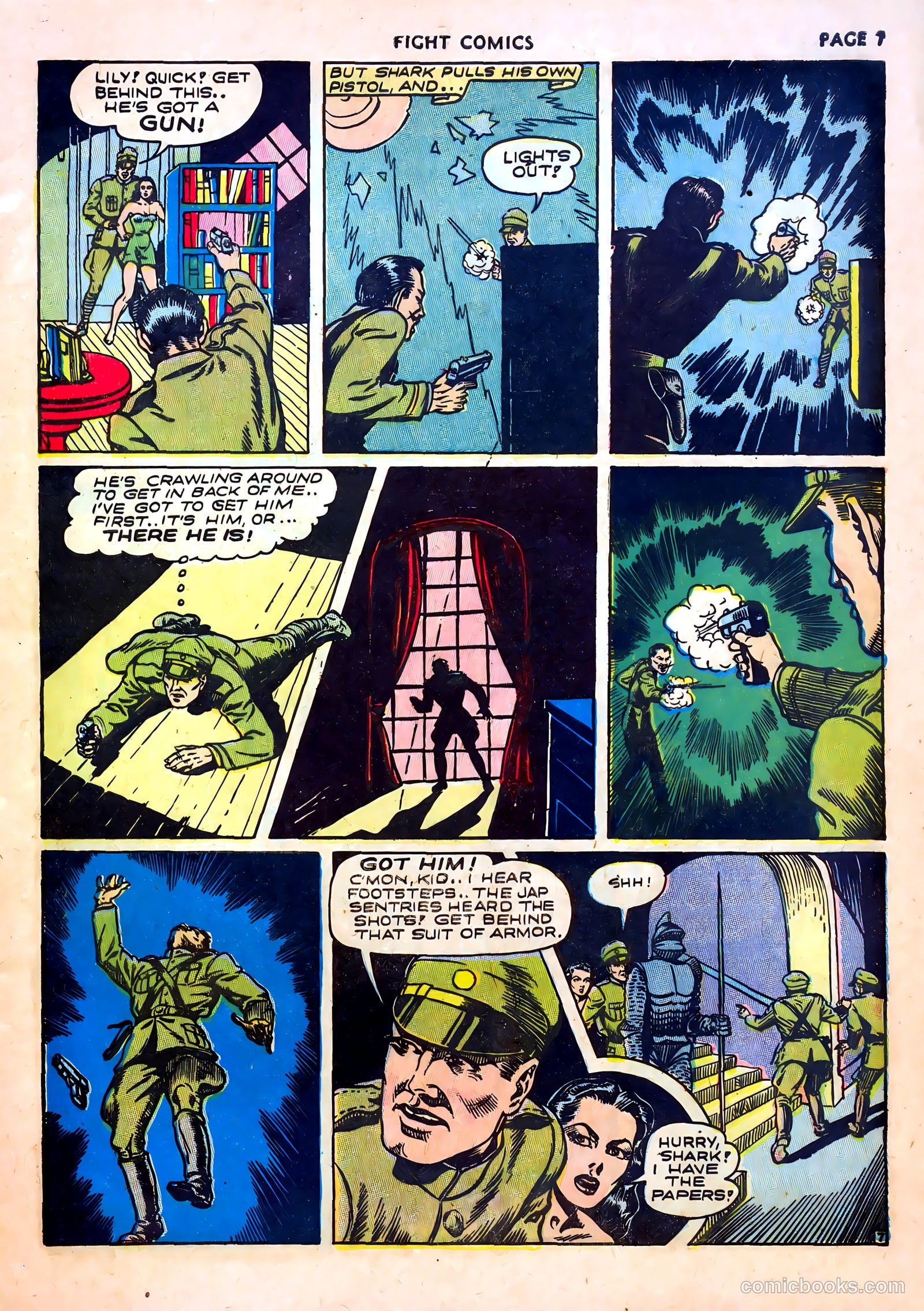 Fight Comics #20 (1942) — page 9 of 69