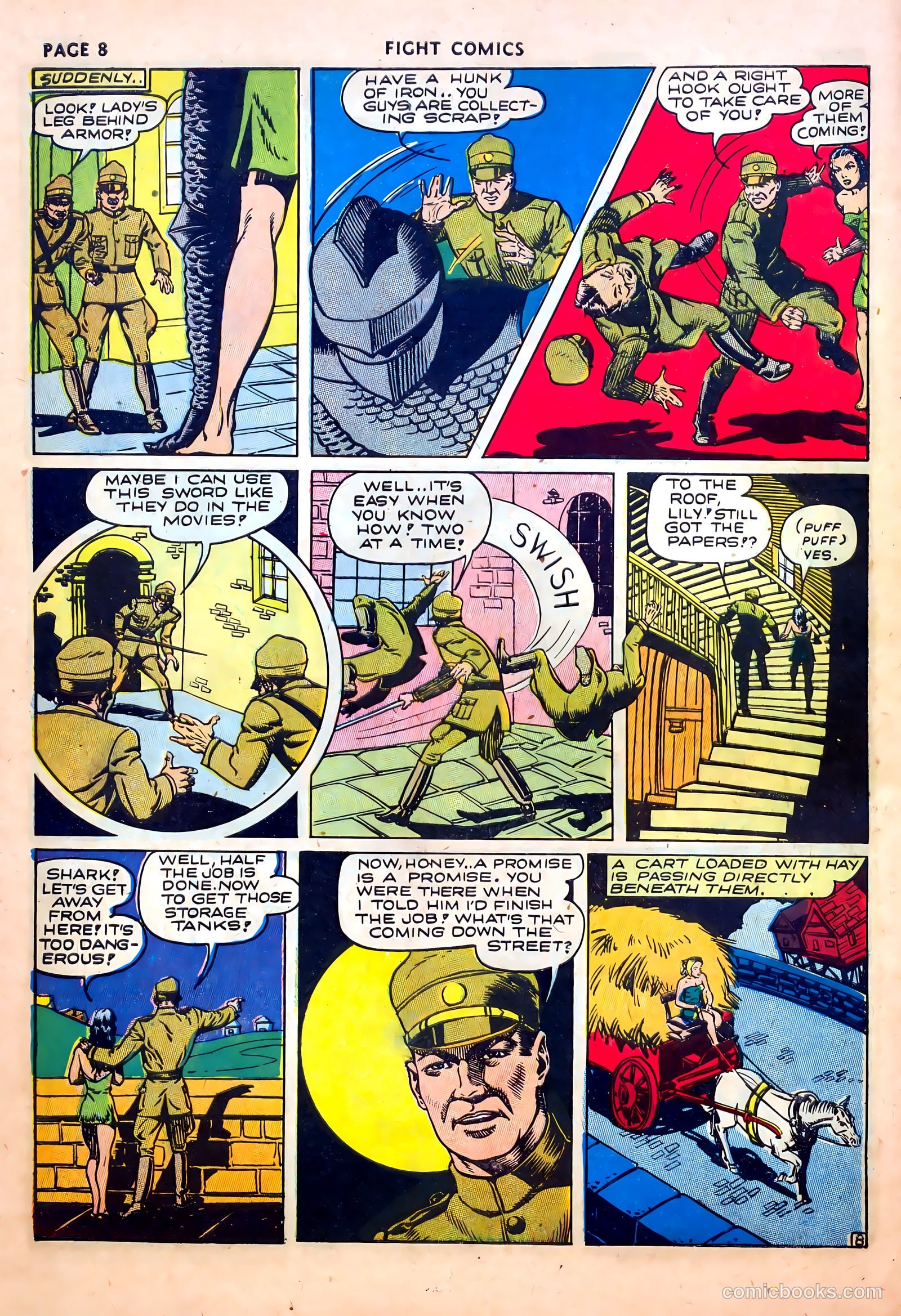 Fight Comics #20 (1942) — page 10 of 69
