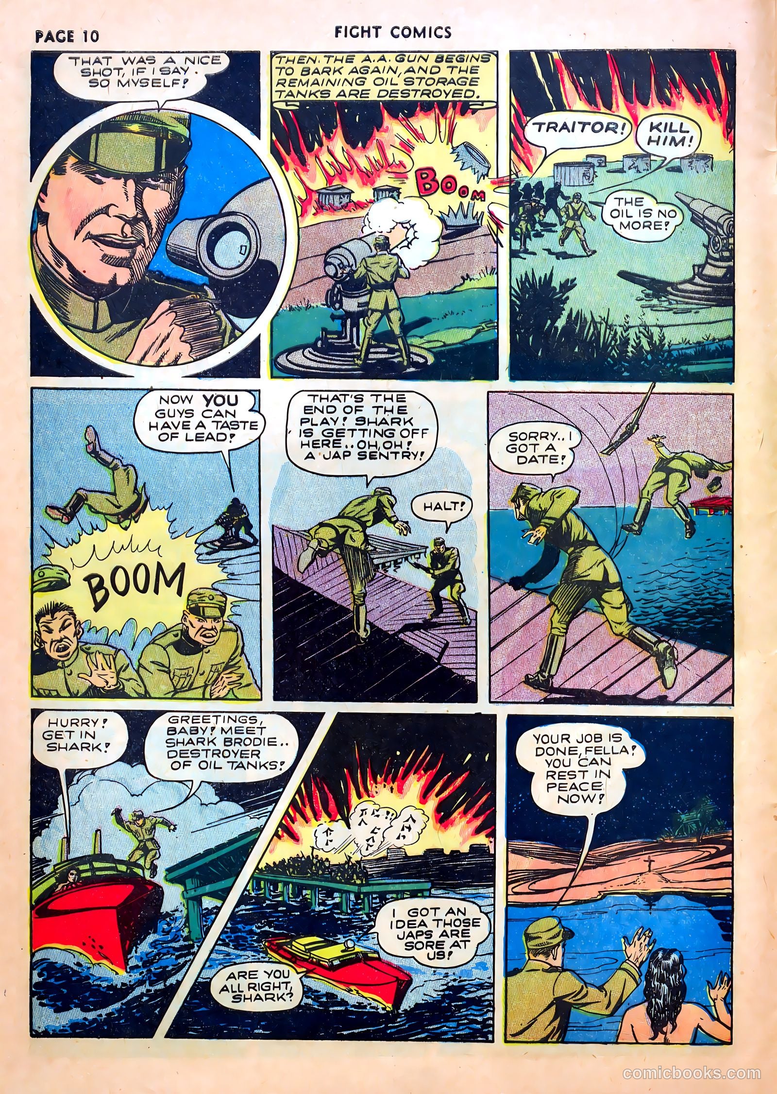 Fight Comics #20 (1942) — page 12 of 69