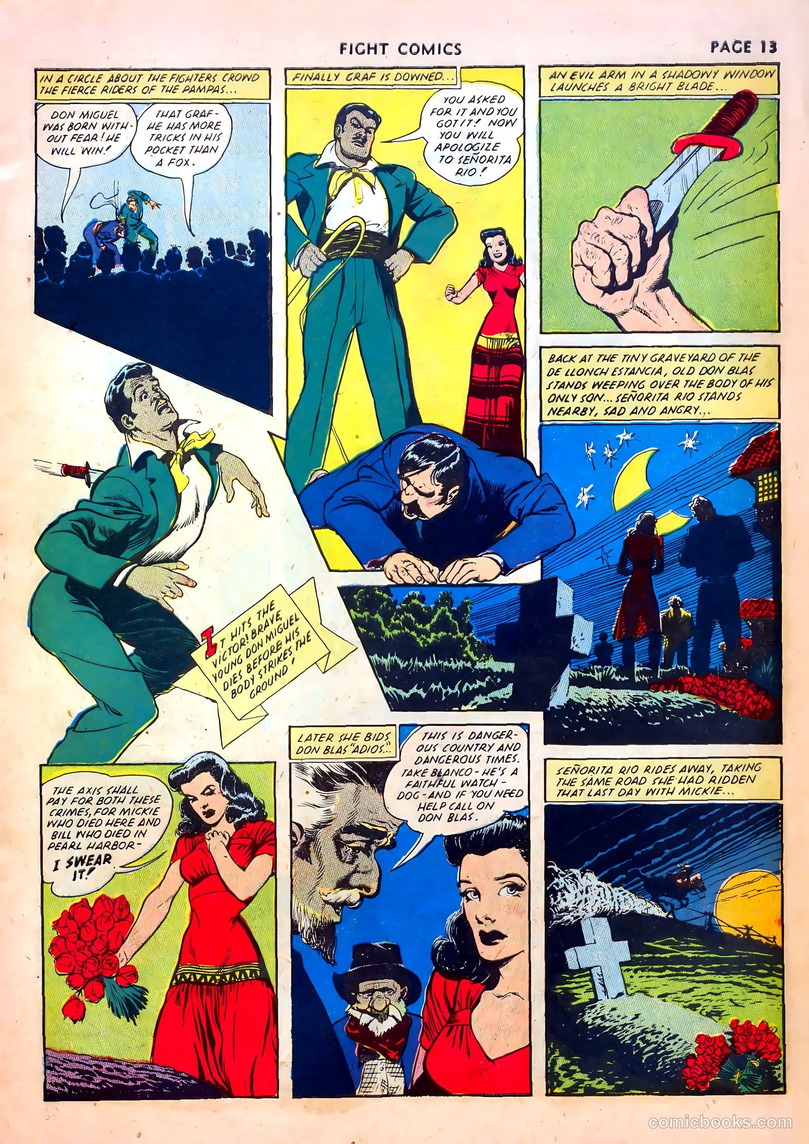 Fight Comics #20 (1942) — page 15 of 69