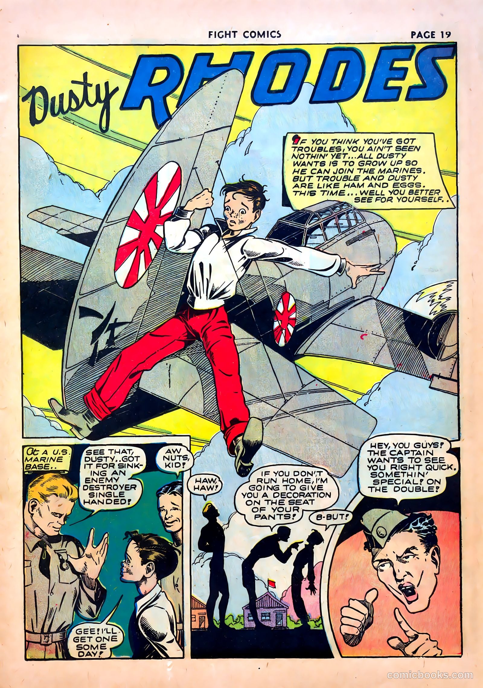 Fight Comics #20 (1942) — page 21 of 69