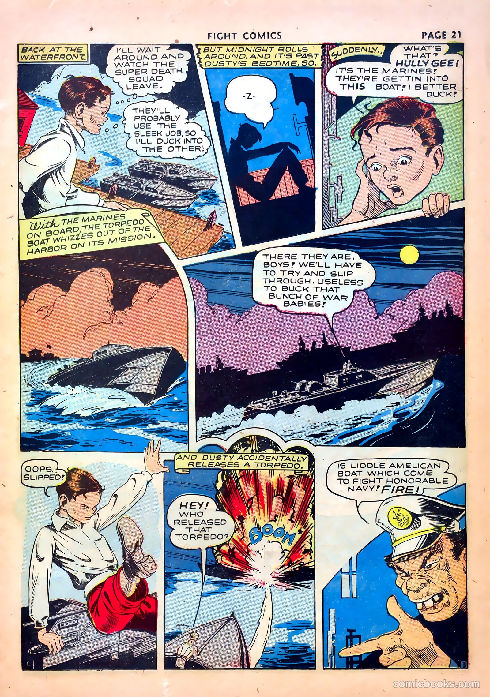 Fight Comics #20 (1942) — page 23 of 69
