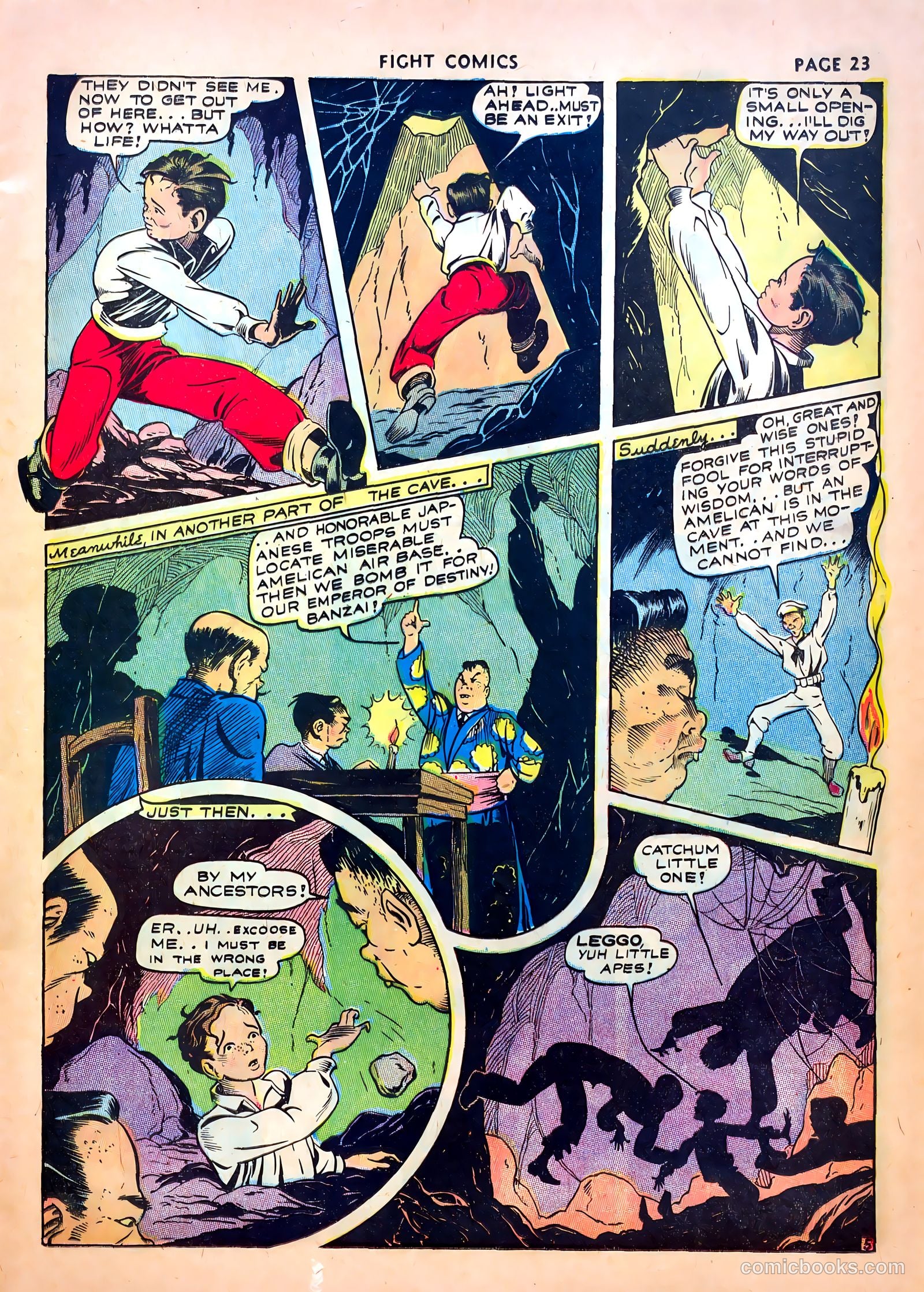 Fight Comics #20 (1942) — page 25 of 69