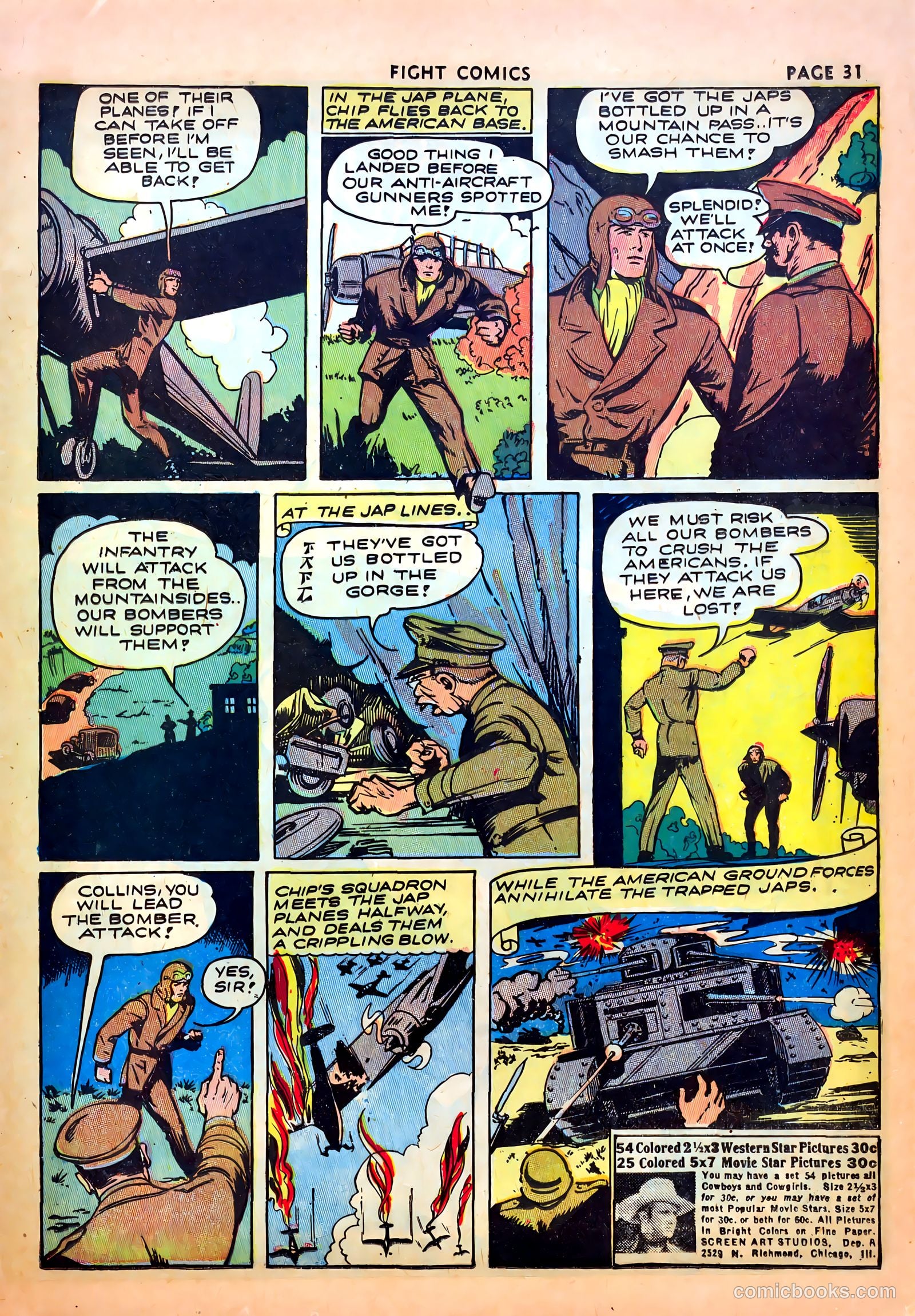 Fight Comics #20 (1942) — page 33 of 69