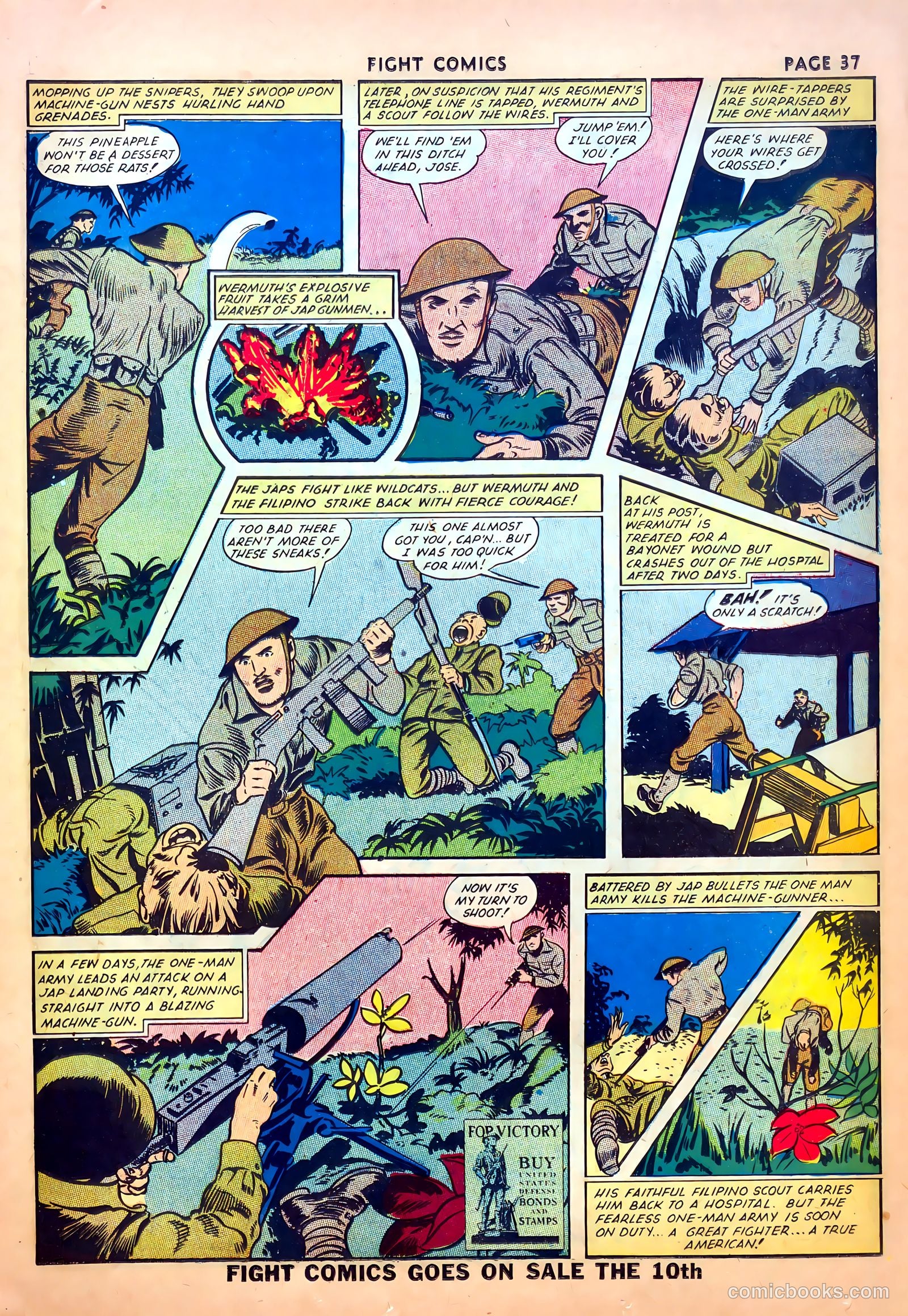 Fight Comics #20 (1942) — page 39 of 69