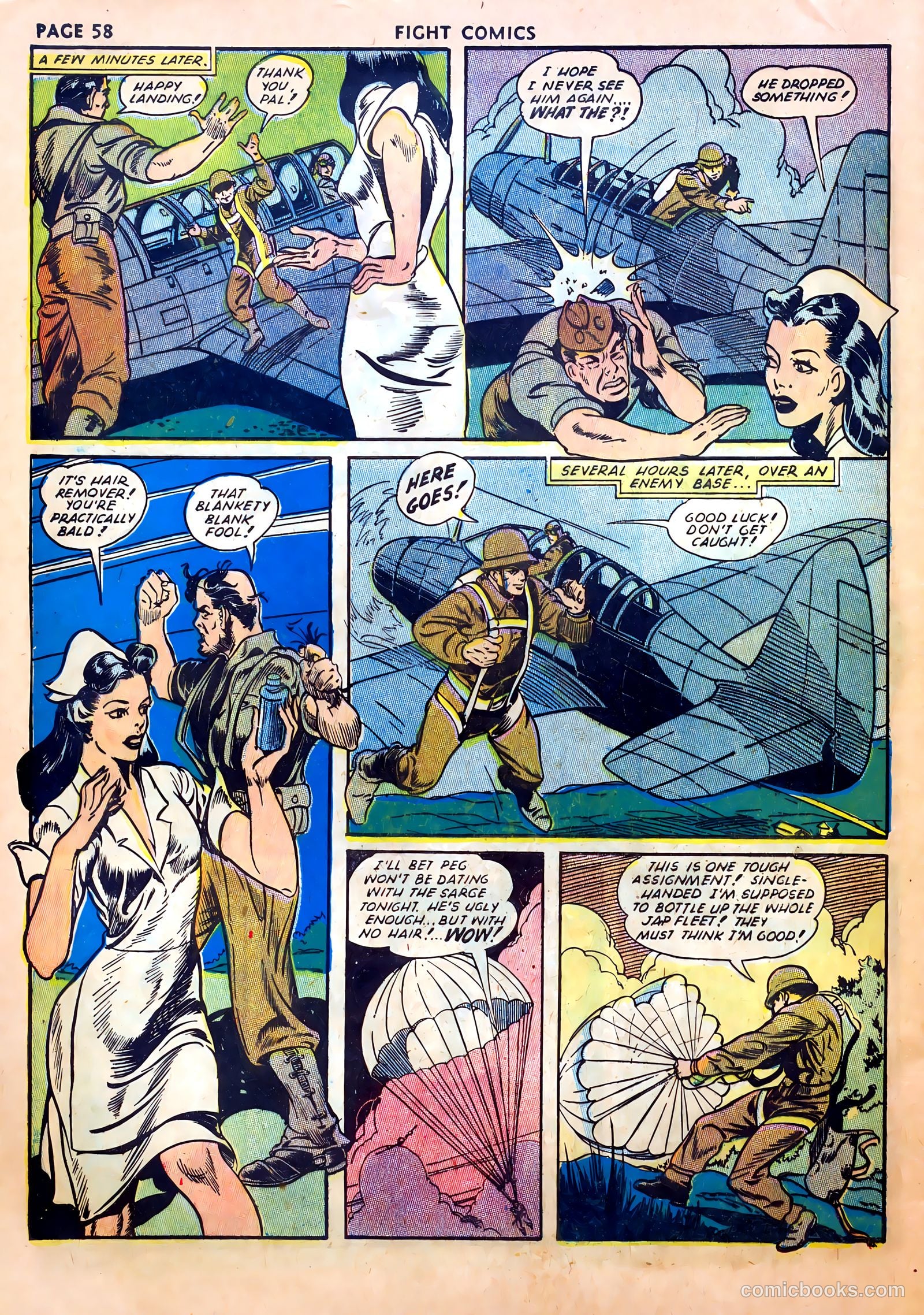 Fight Comics #20 (1942) — page 60 of 69