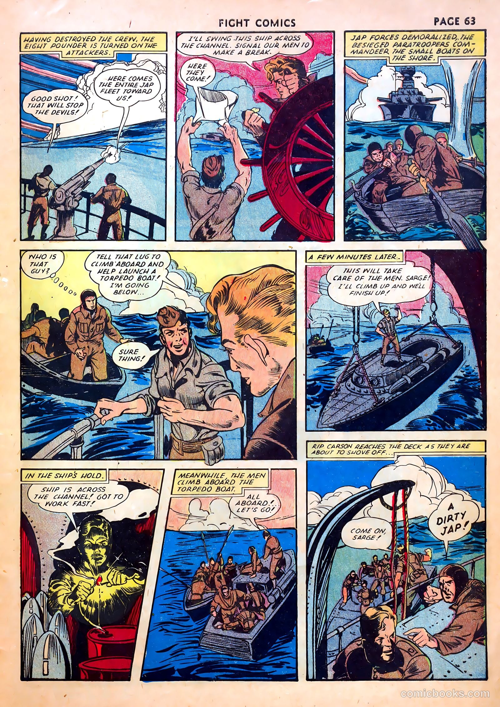 Fight Comics #20 (1942) — page 65 of 69