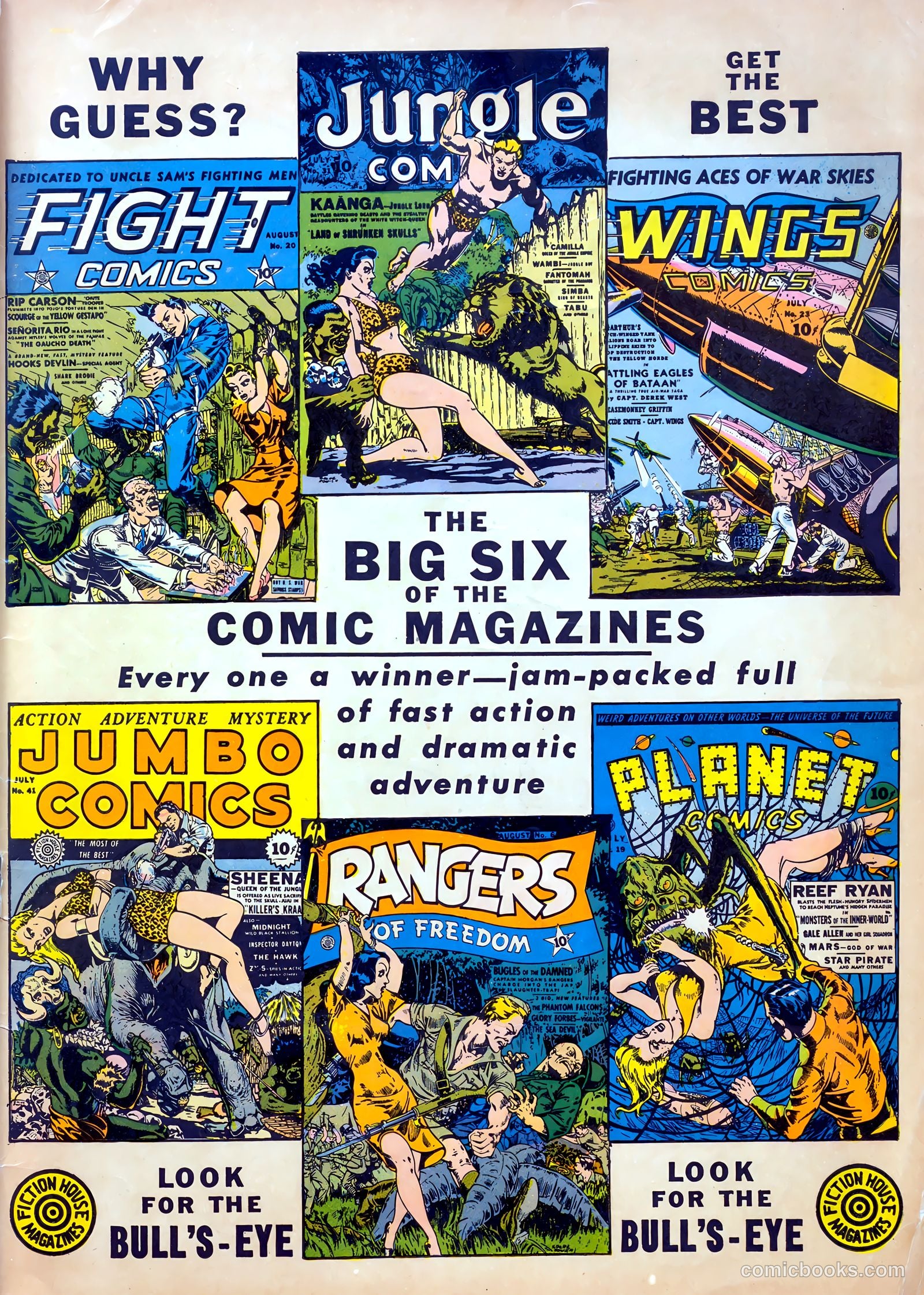 Fight Comics #20 (1942) — page 67 of 69