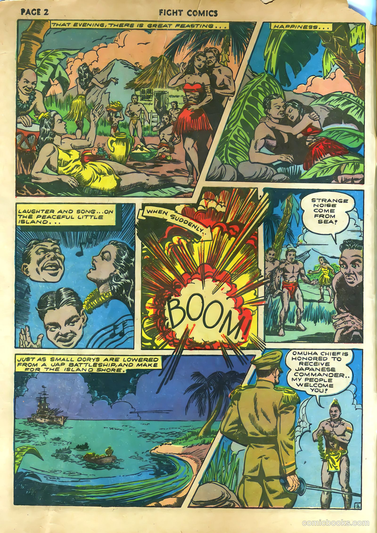 Fight Comics #21 (1942) — page 4 of 68