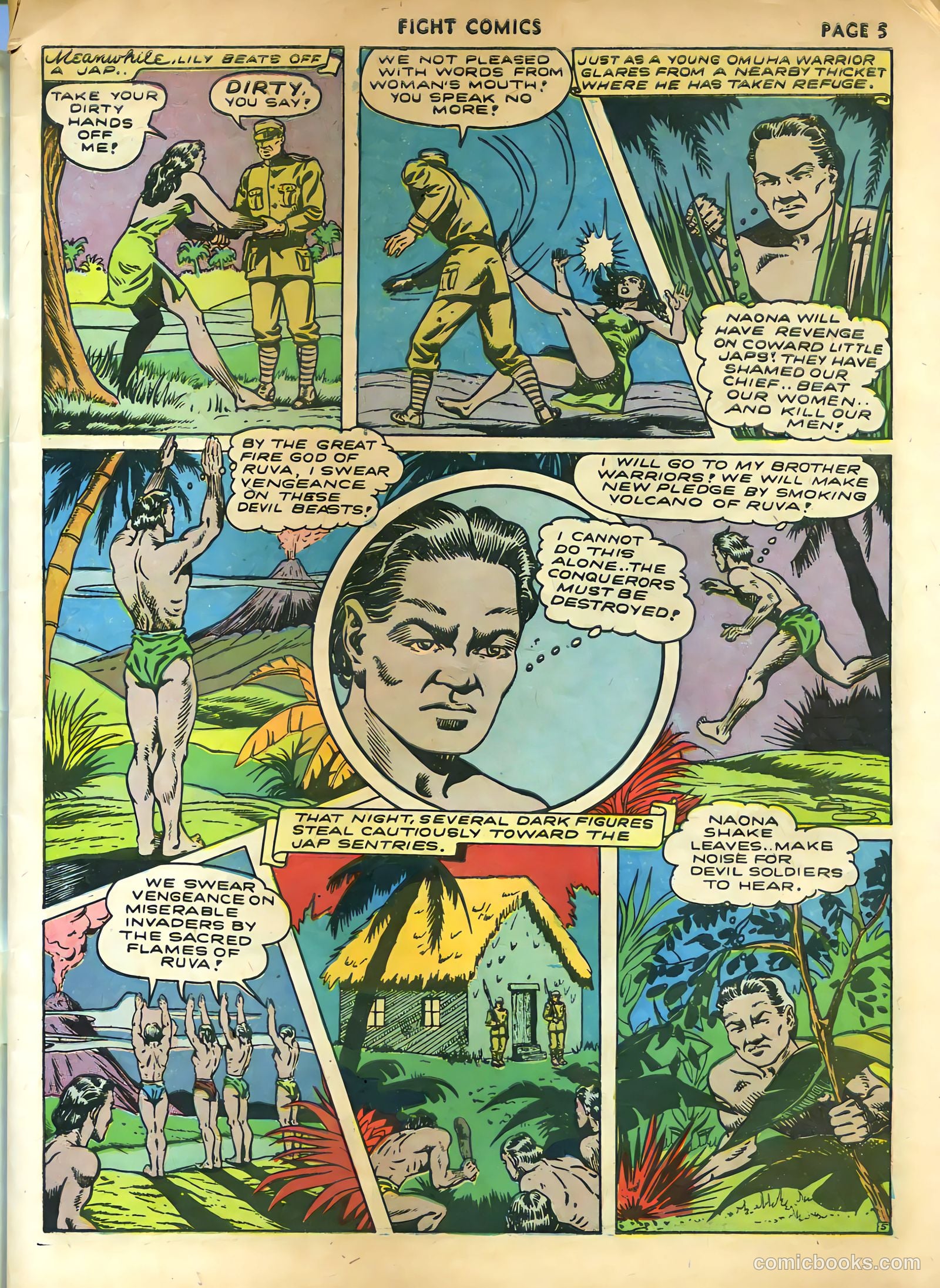 Fight Comics #21 (1942) — page 7 of 68