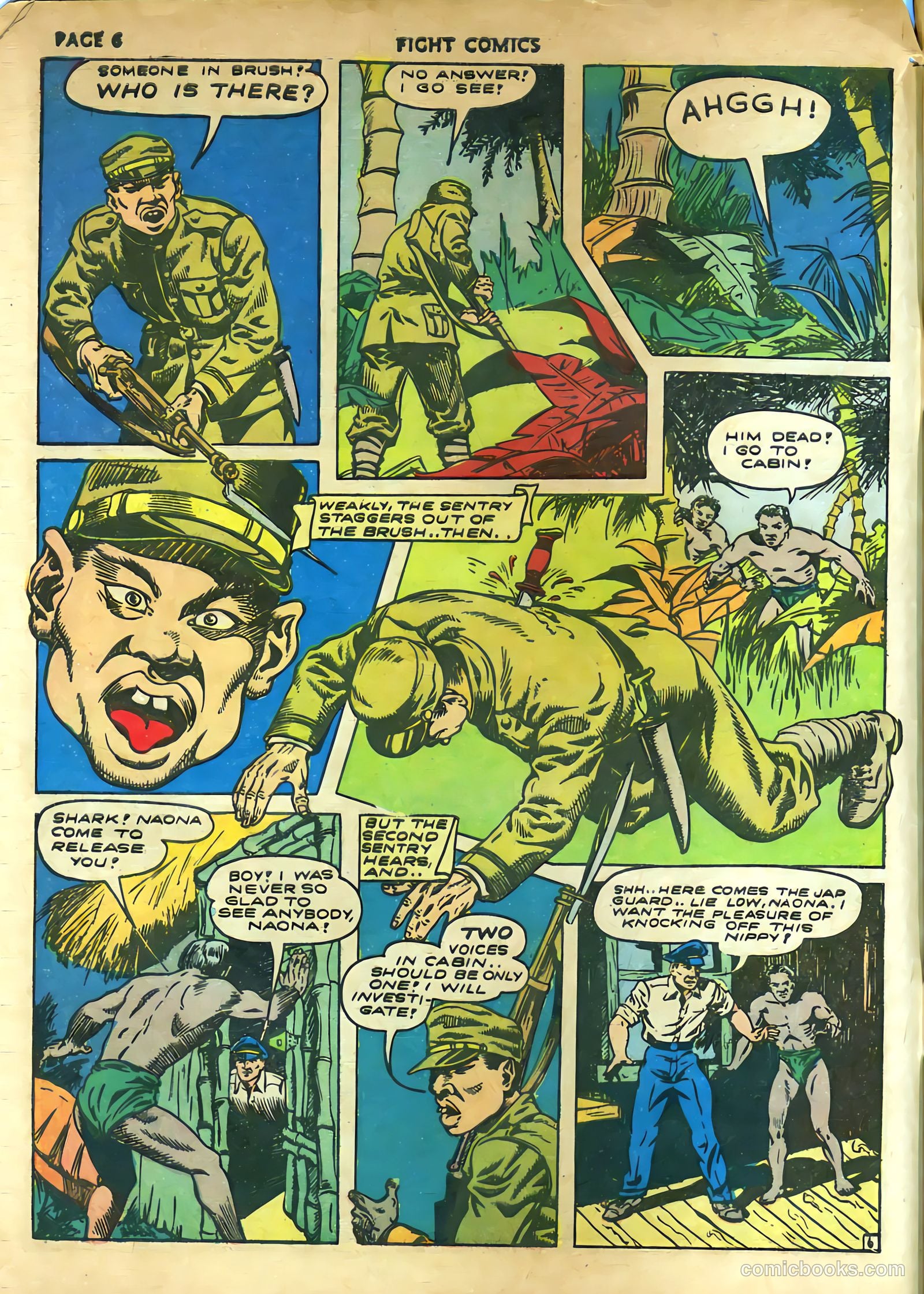 Fight Comics #21 (1942) — page 8 of 68
