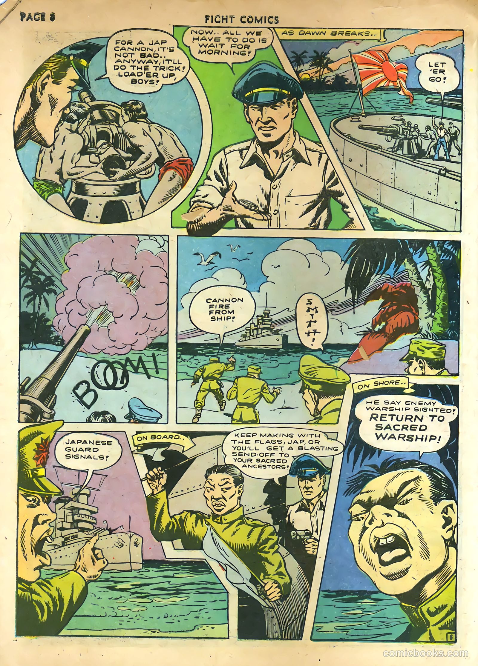 Fight Comics #21 (1942) — page 10 of 68