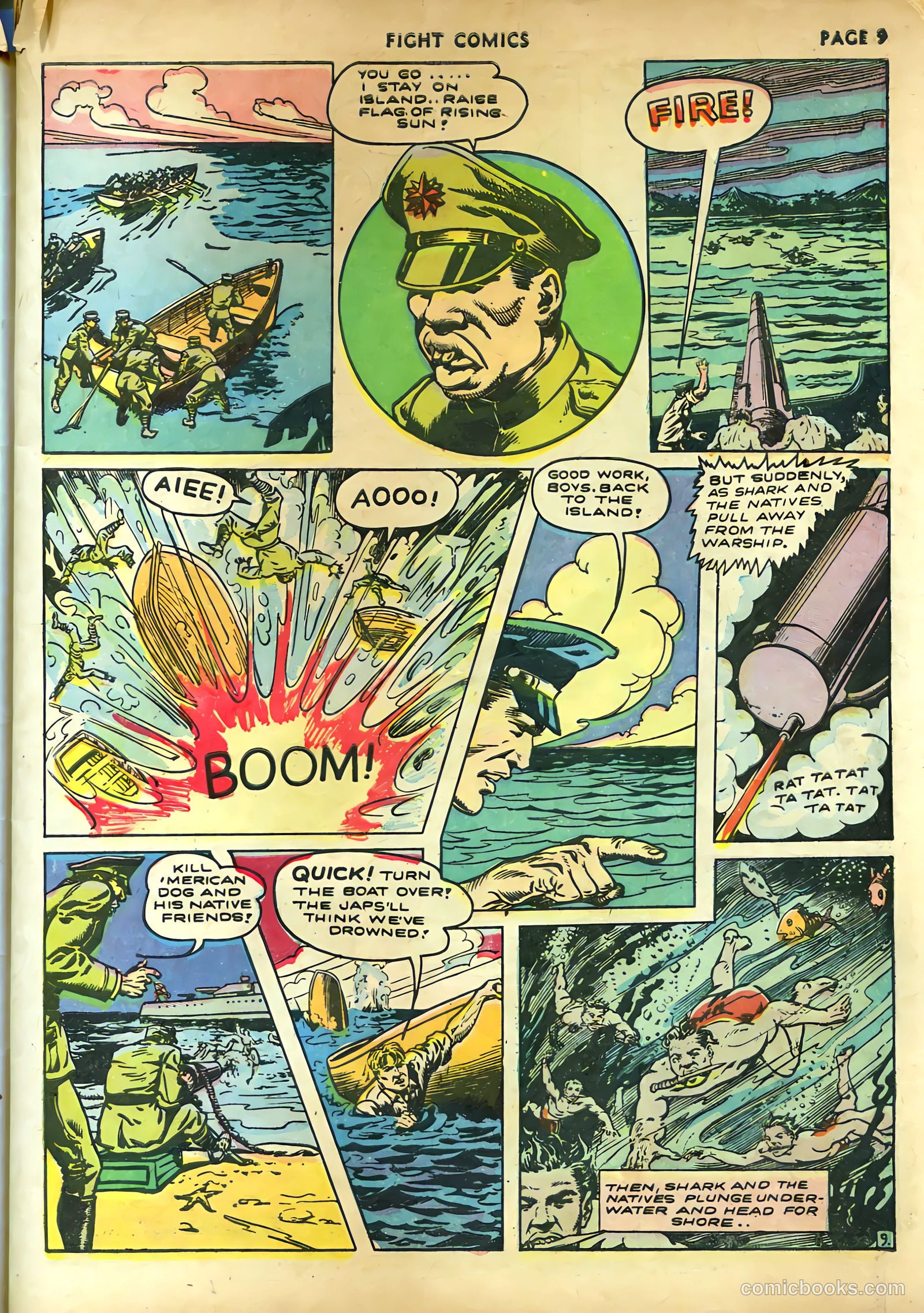 Fight Comics #21 (1942) — page 11 of 68