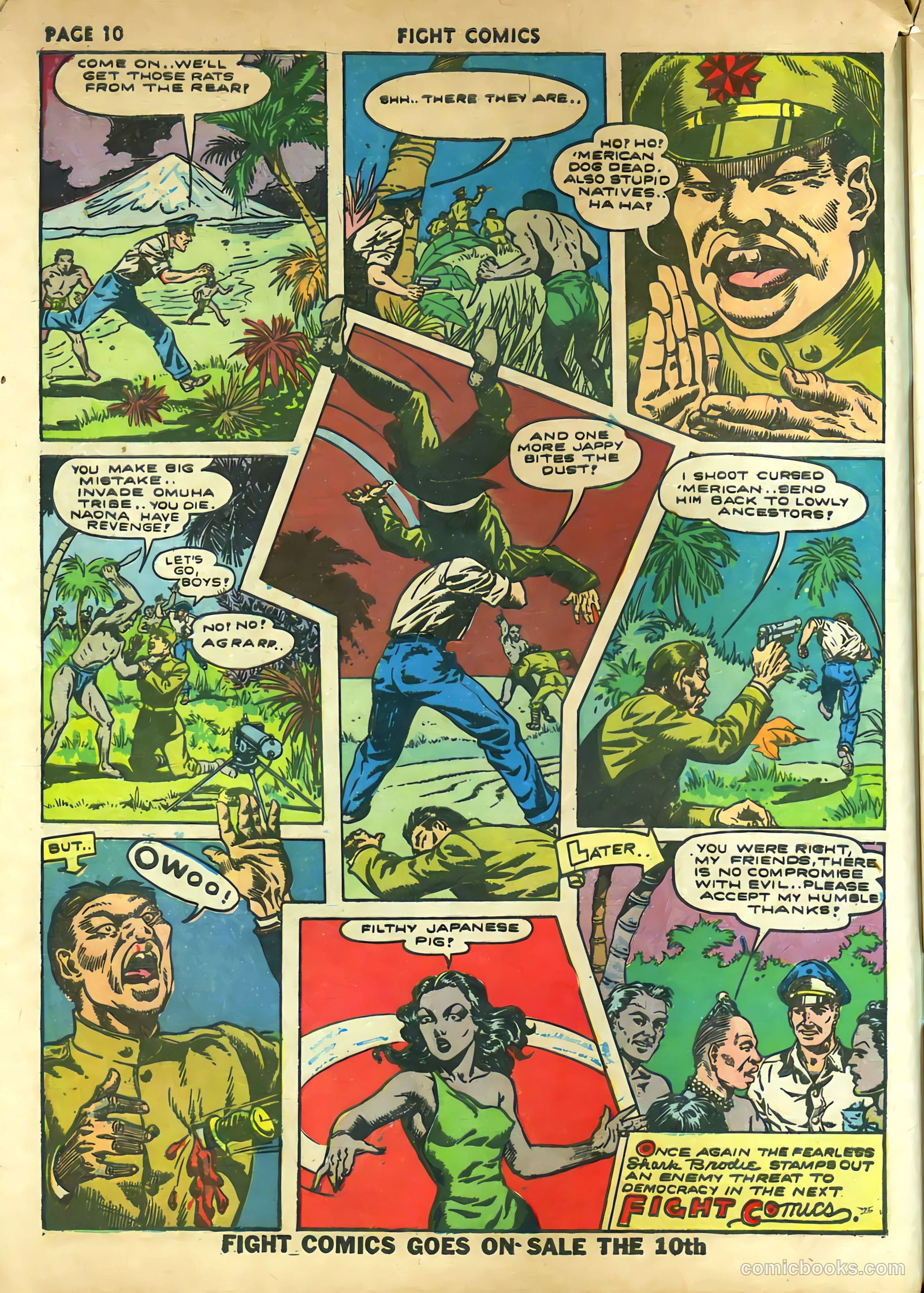 Fight Comics #21 (1942) — page 12 of 68