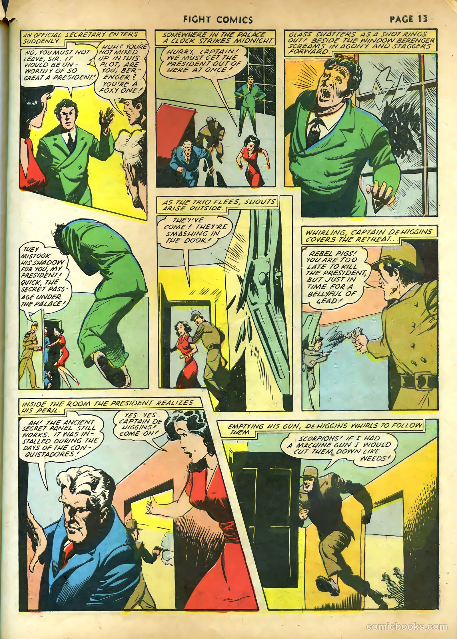 Fight Comics #21 (1942) — page 15 of 68