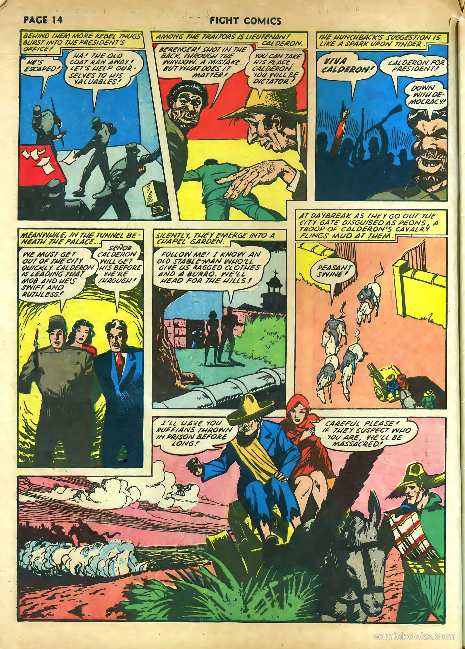 Fight Comics #21 (1942) — page 16 of 68