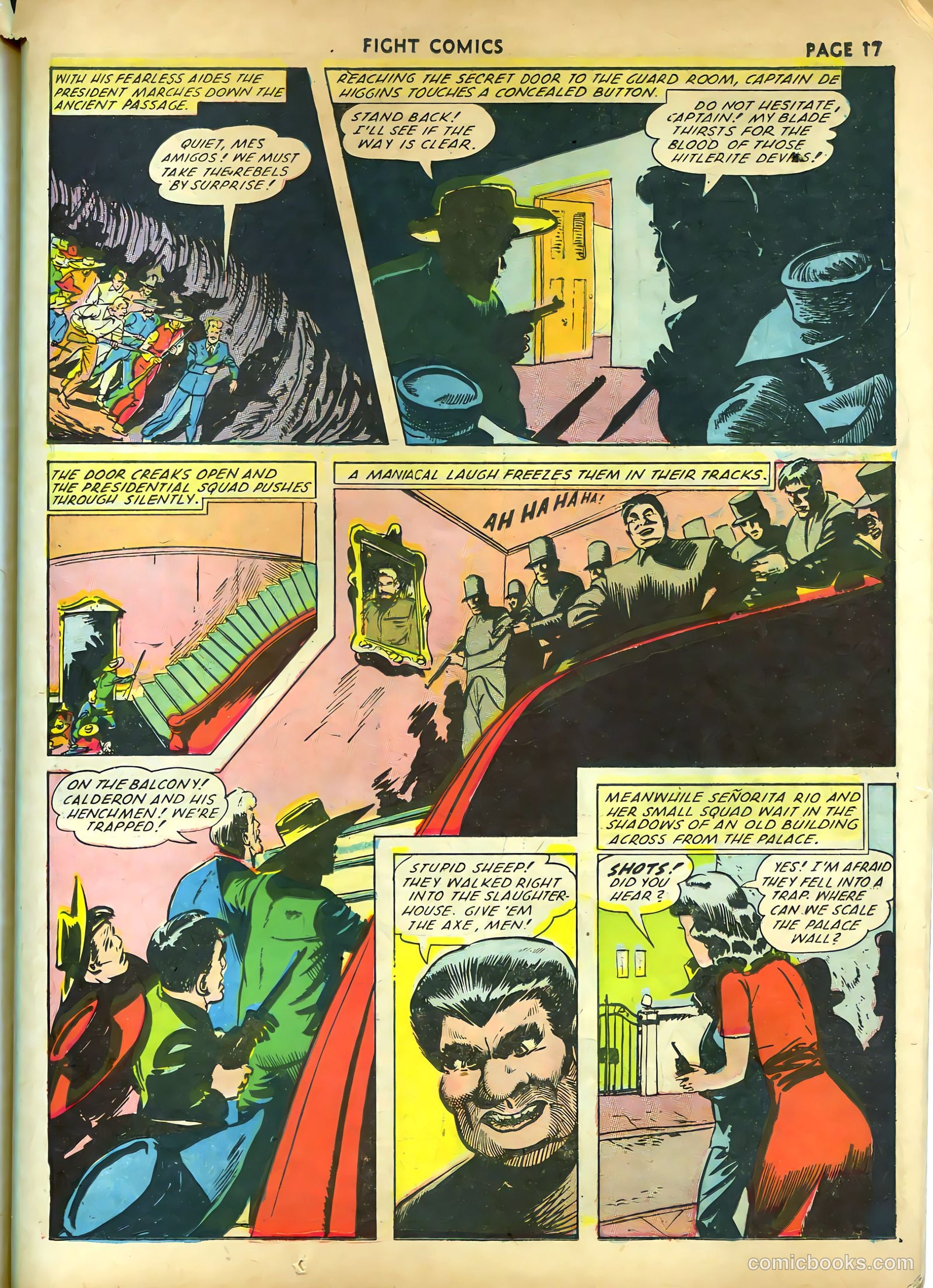 Fight Comics #21 (1942) — page 19 of 68