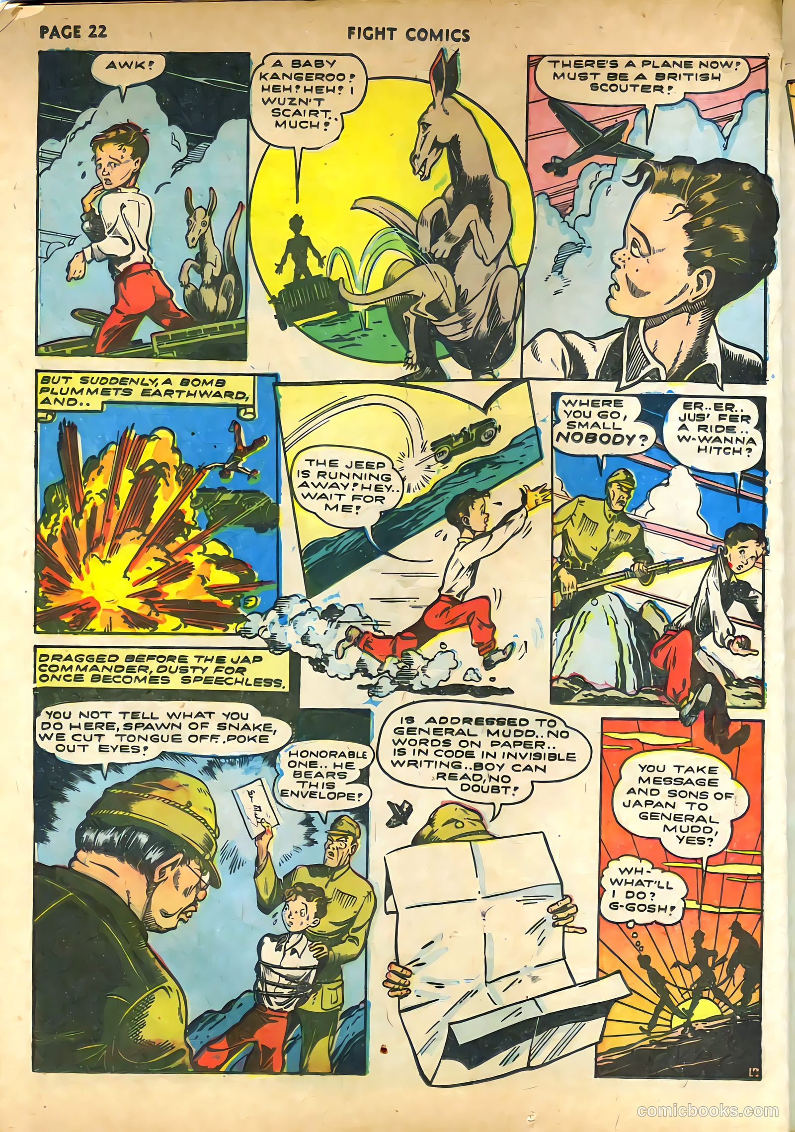 Fight Comics #21 (1942) — page 24 of 68