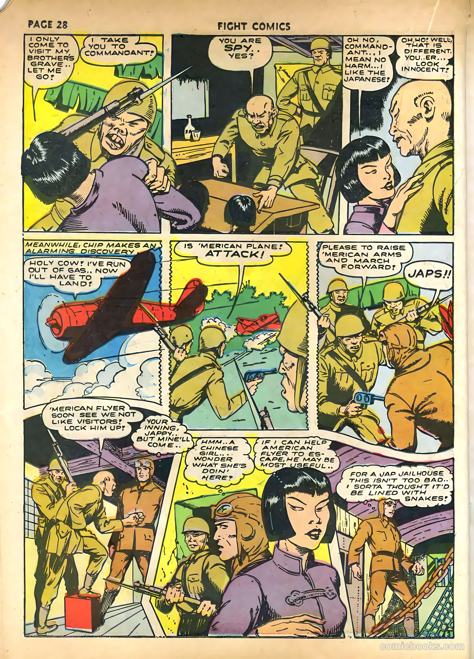 Fight Comics #21 (1942) — page 30 of 68