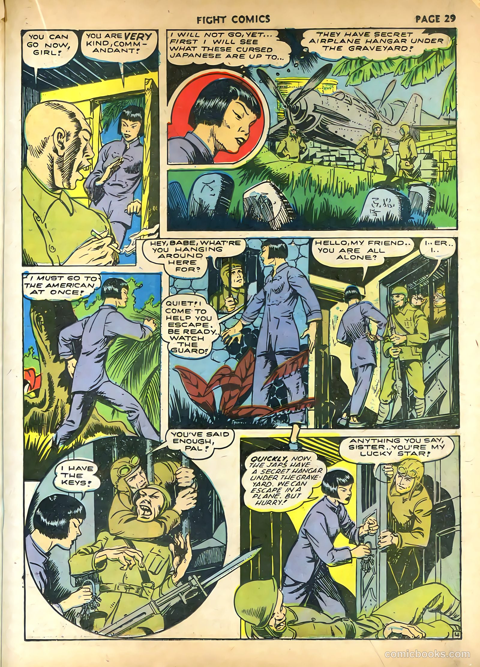 Fight Comics #21 (1942) — page 31 of 68