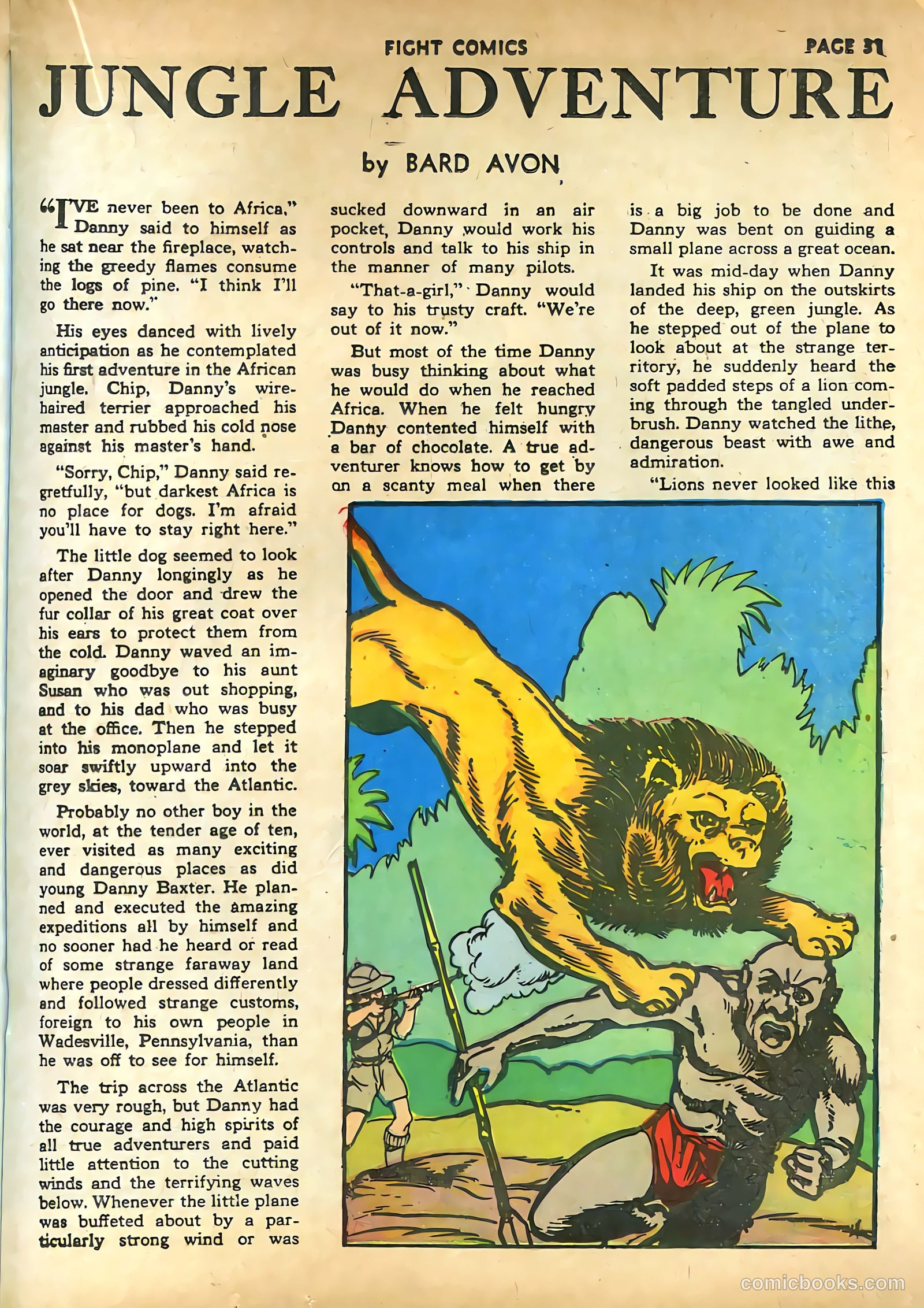 Fight Comics #21 (1942) — page 33 of 68