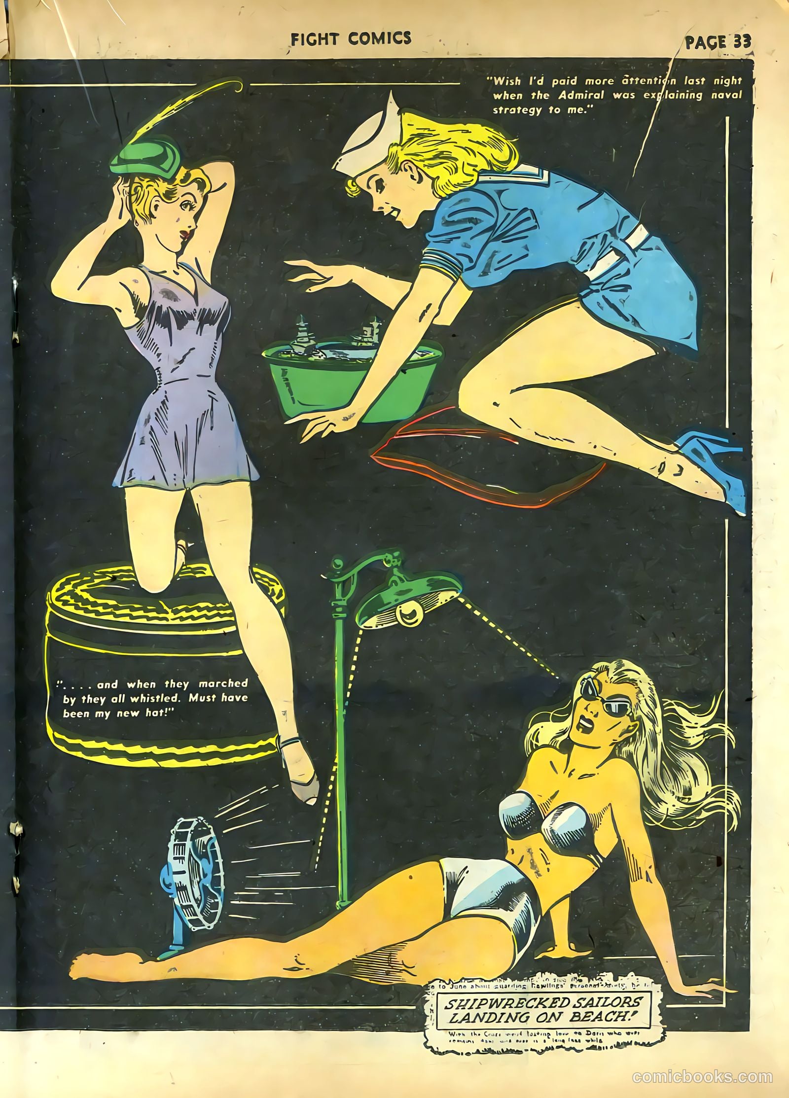 Fight Comics #21 (1942) — page 35 of 68