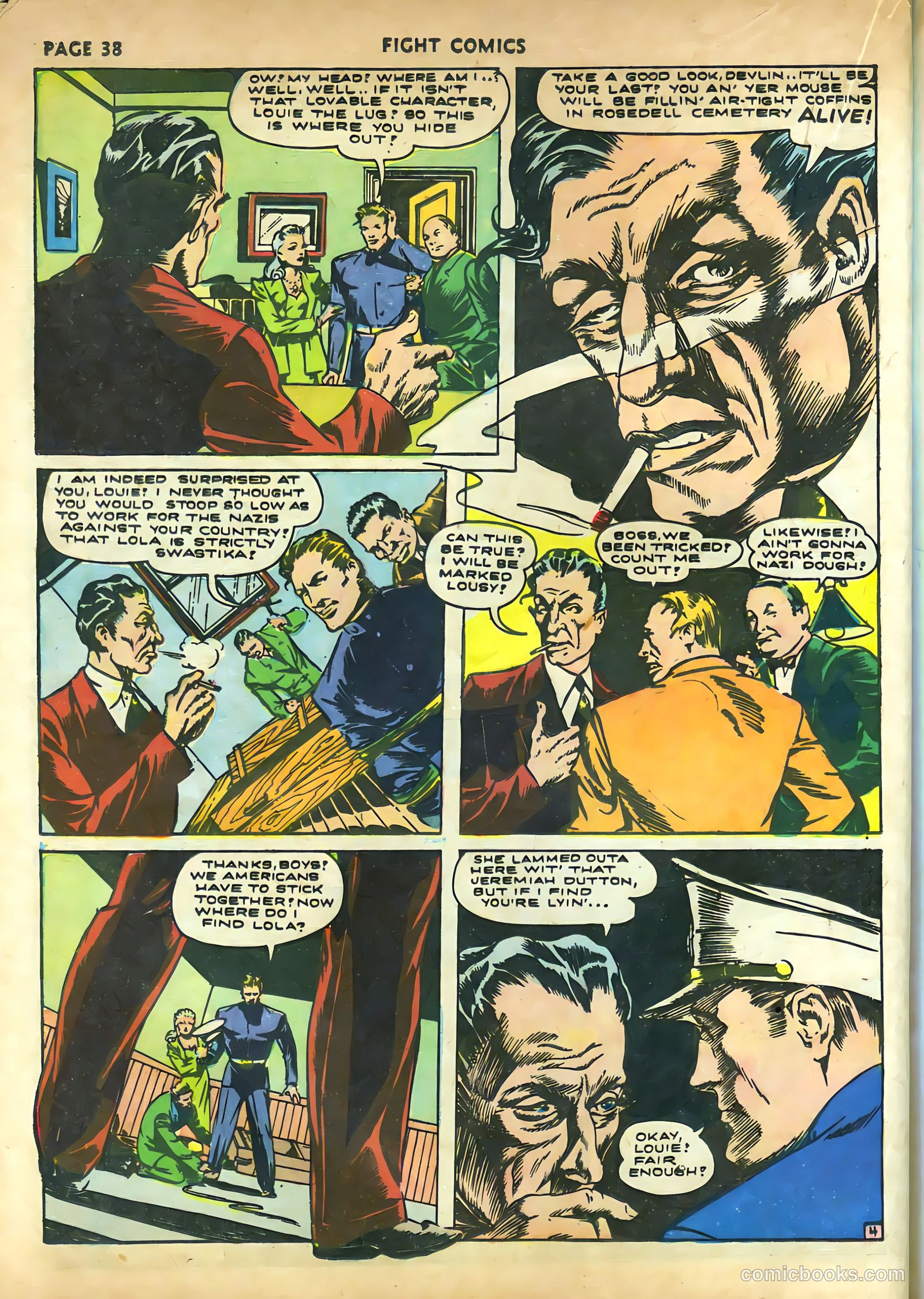 Fight Comics #21 (1942) — page 40 of 68