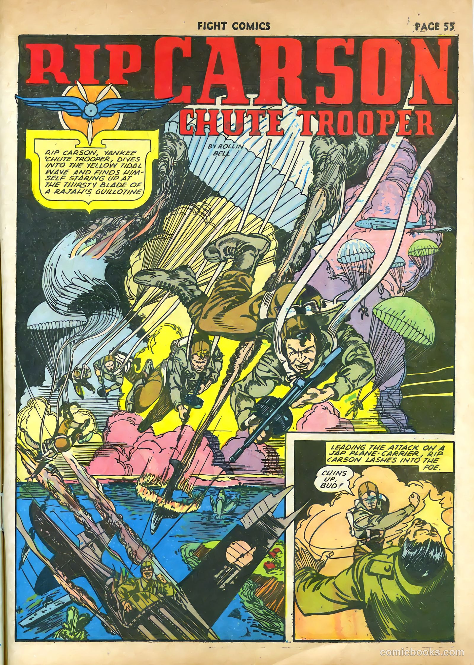 Fight Comics #21 (1942) — page 57 of 68
