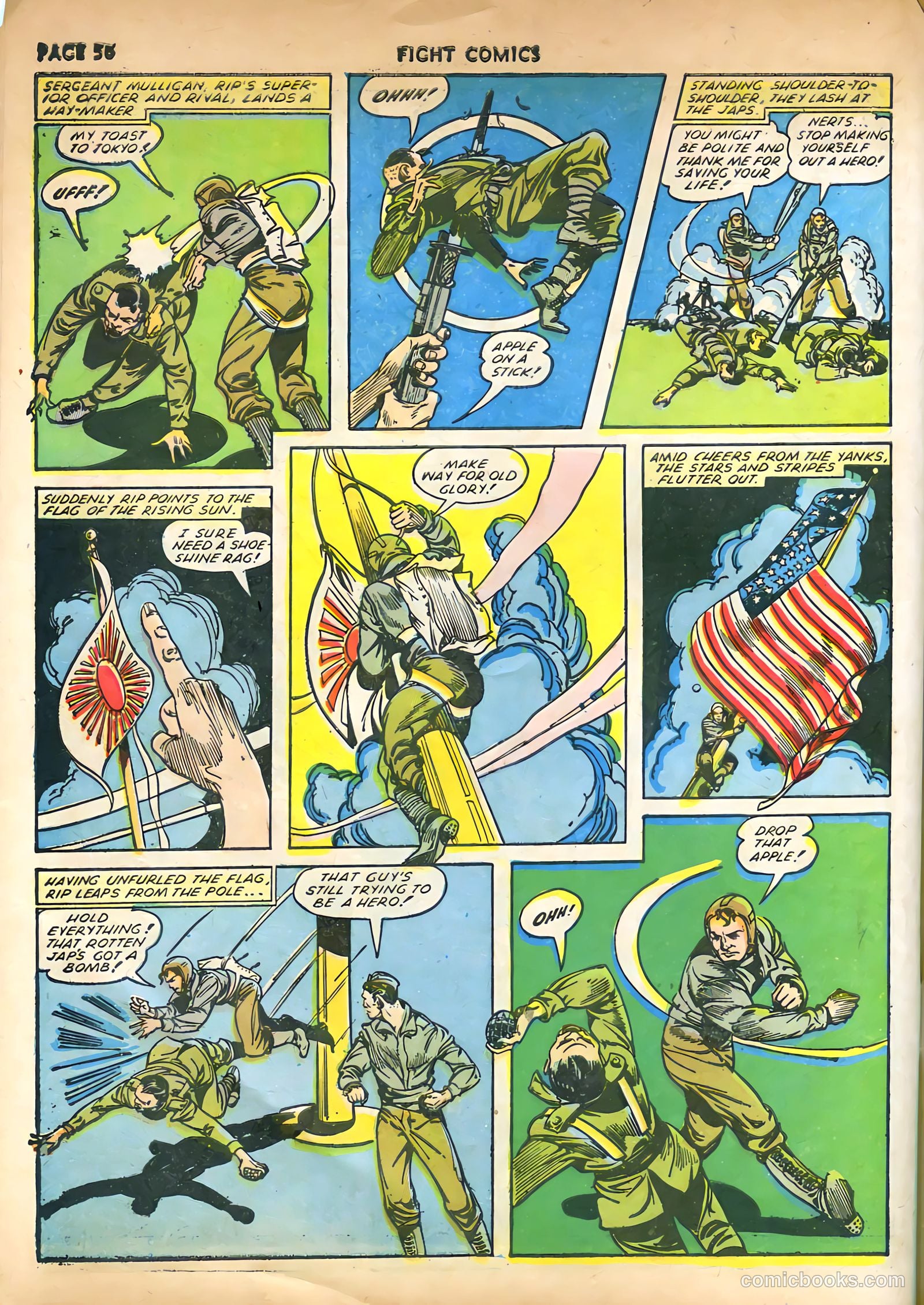 Fight Comics #21 (1942) — page 58 of 68