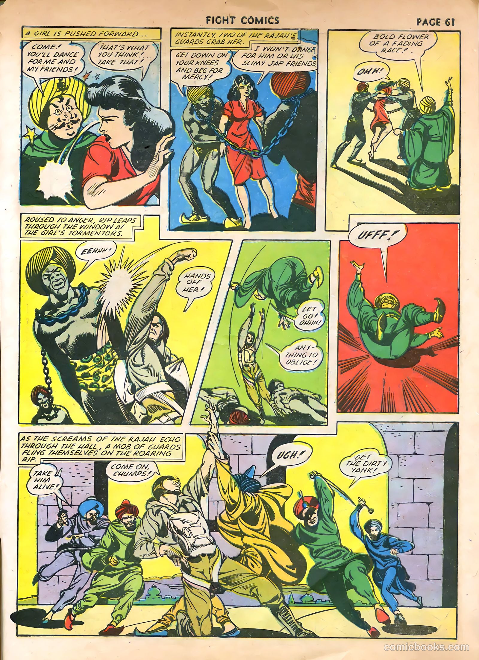 Fight Comics #21 (1942) — page 63 of 68