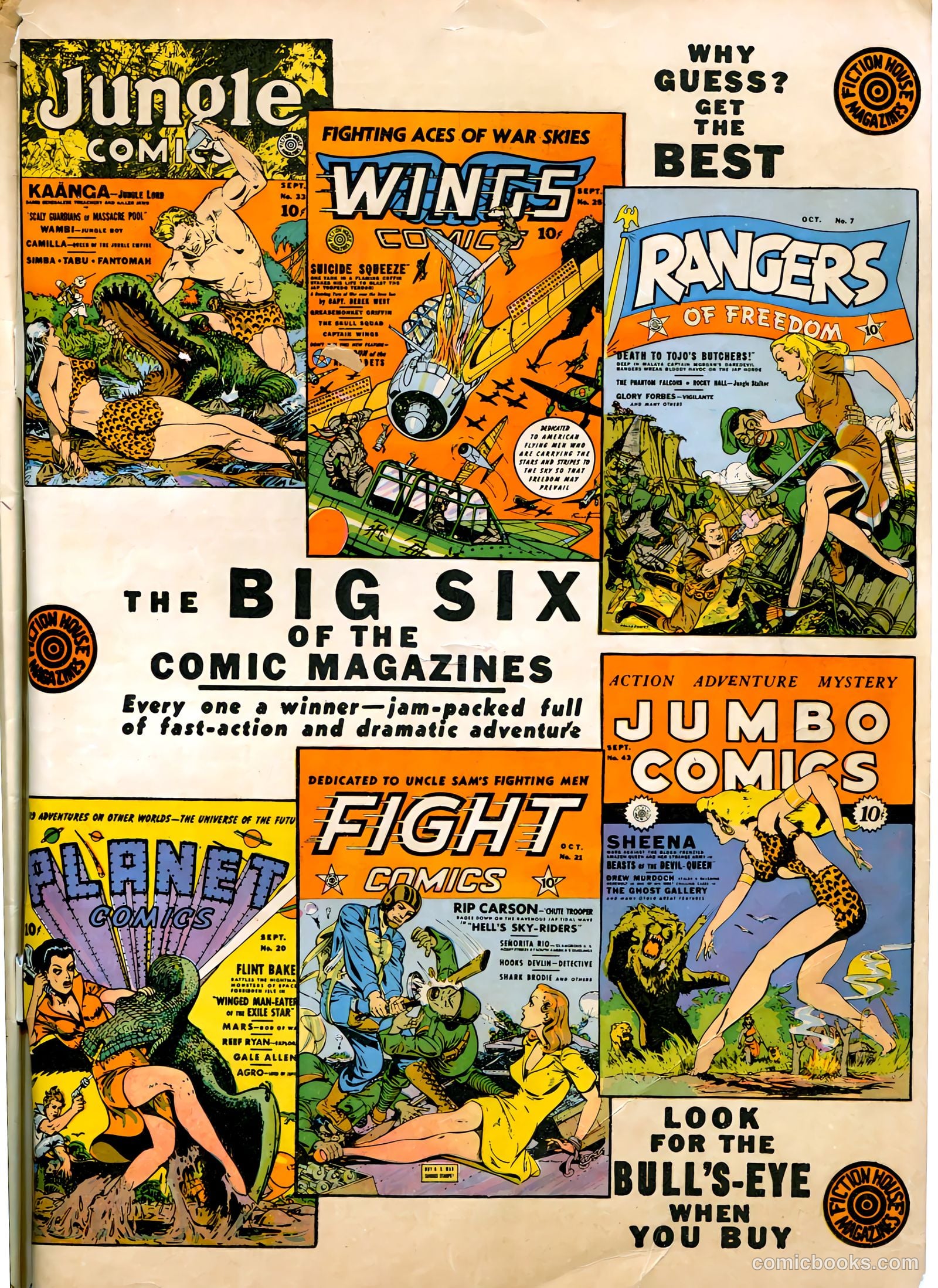 Fight Comics #21 (1942) — page 67 of 68
