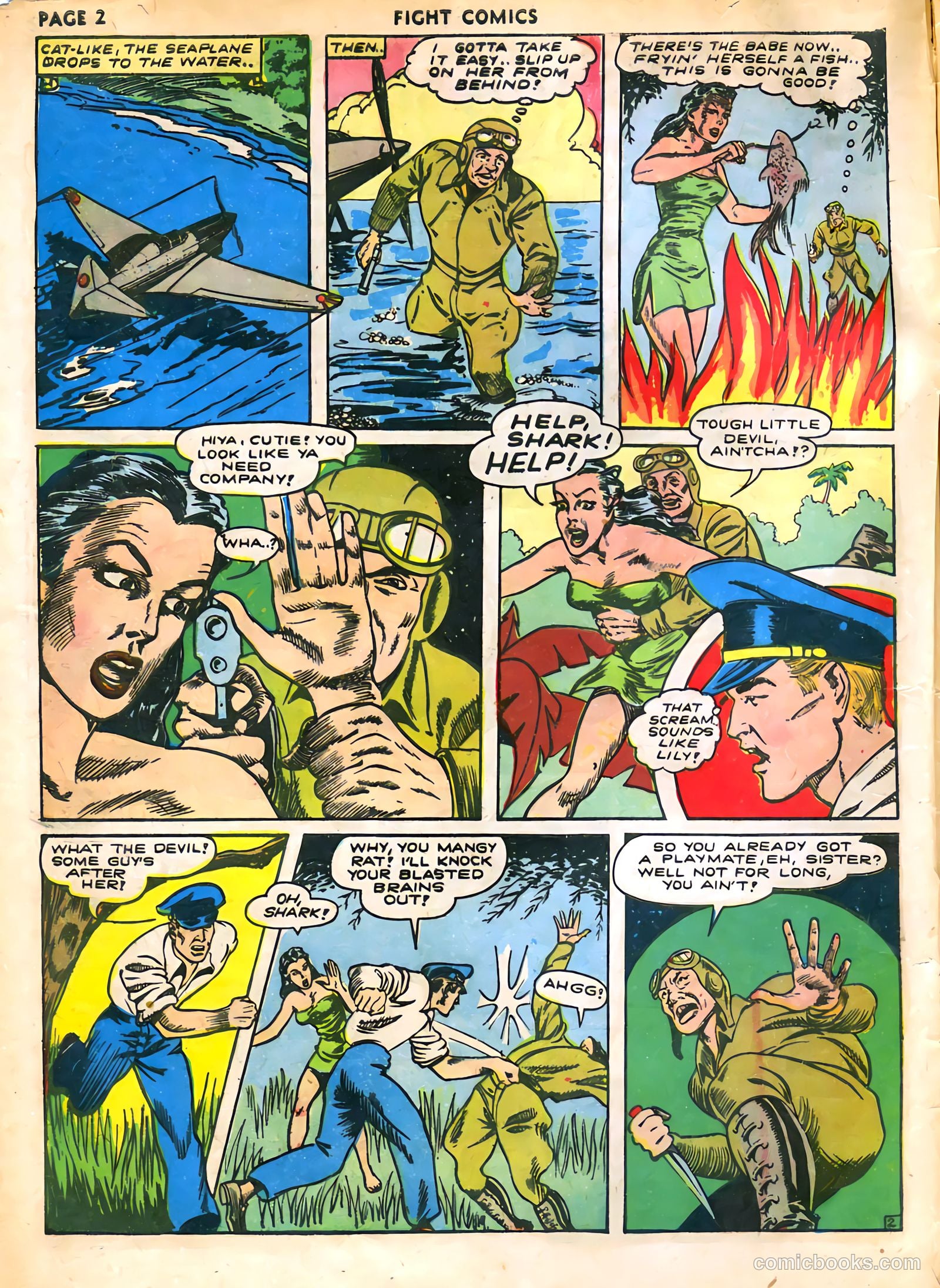 Fight Comics #22 (1942) — page 4 of 68