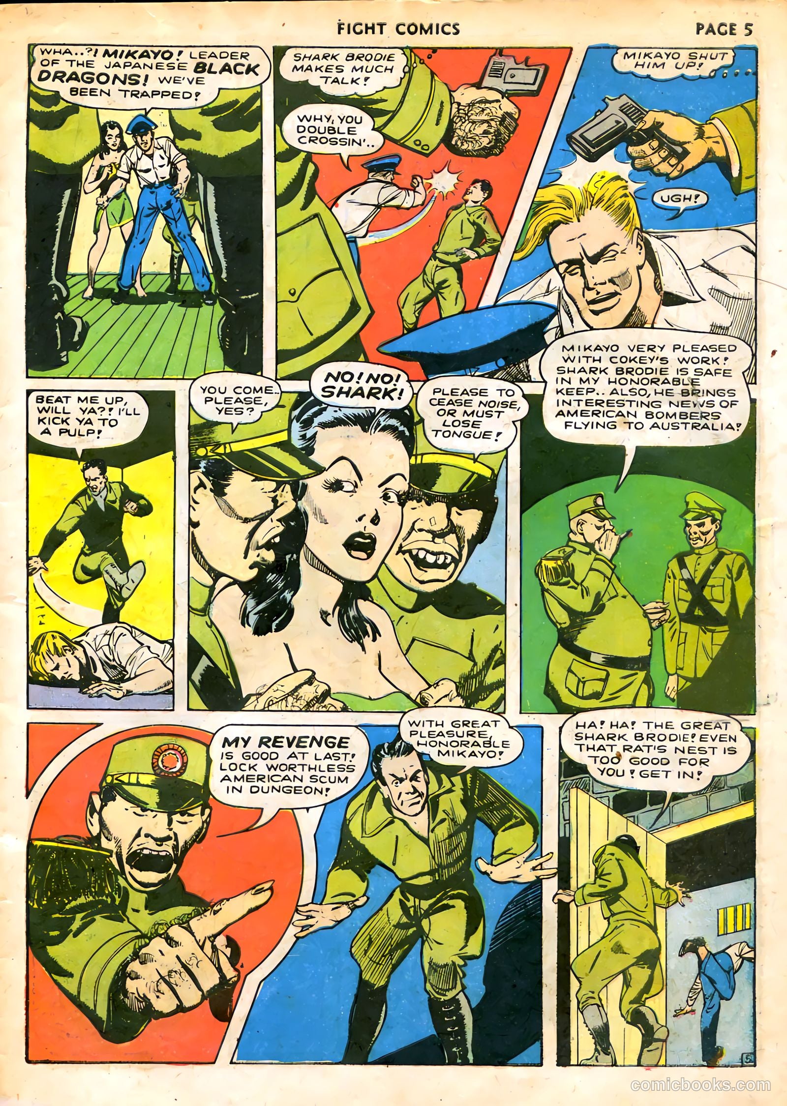 Fight Comics #22 (1942) — page 7 of 68