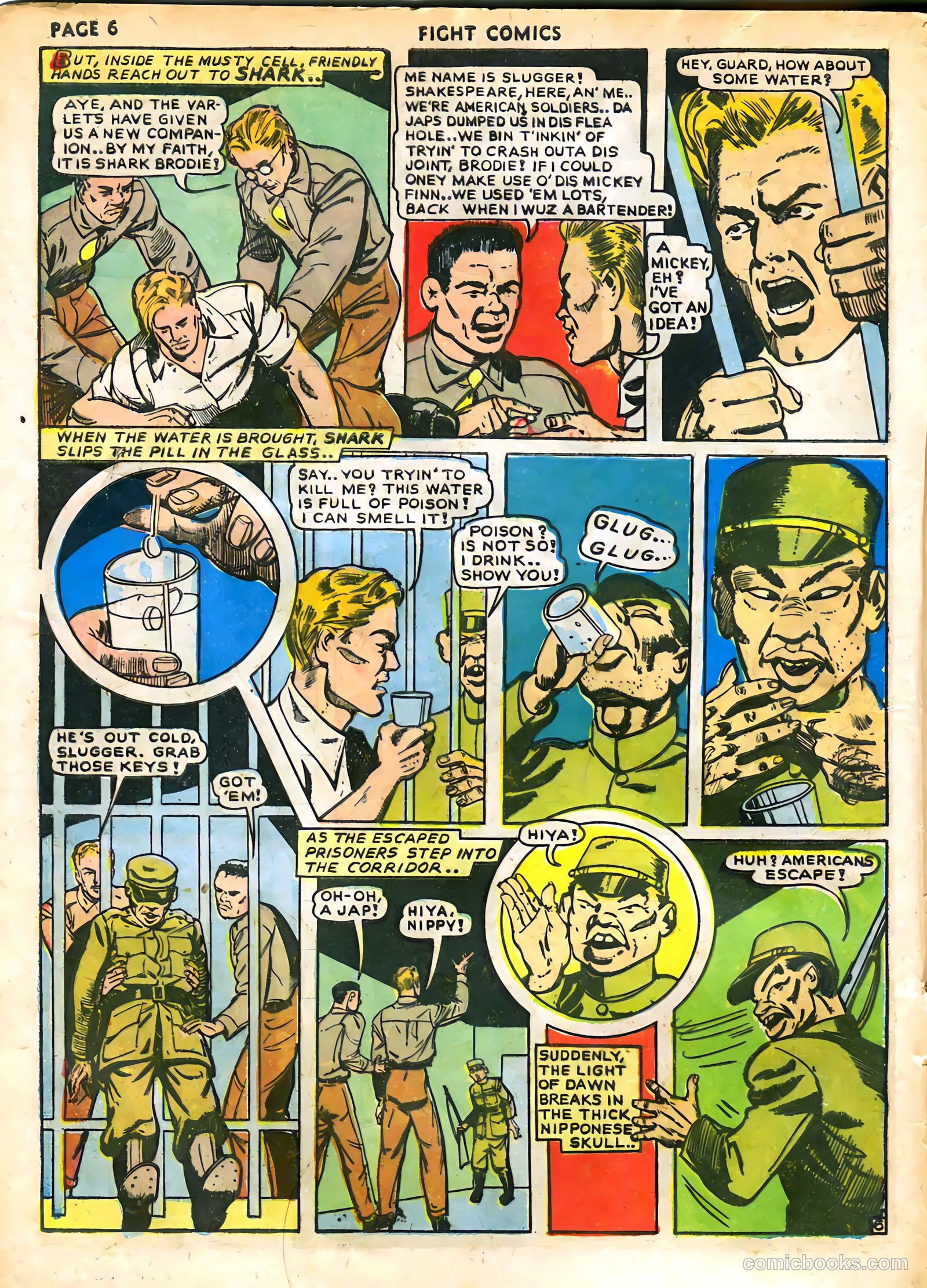 Fight Comics #22 (1942) — page 8 of 68