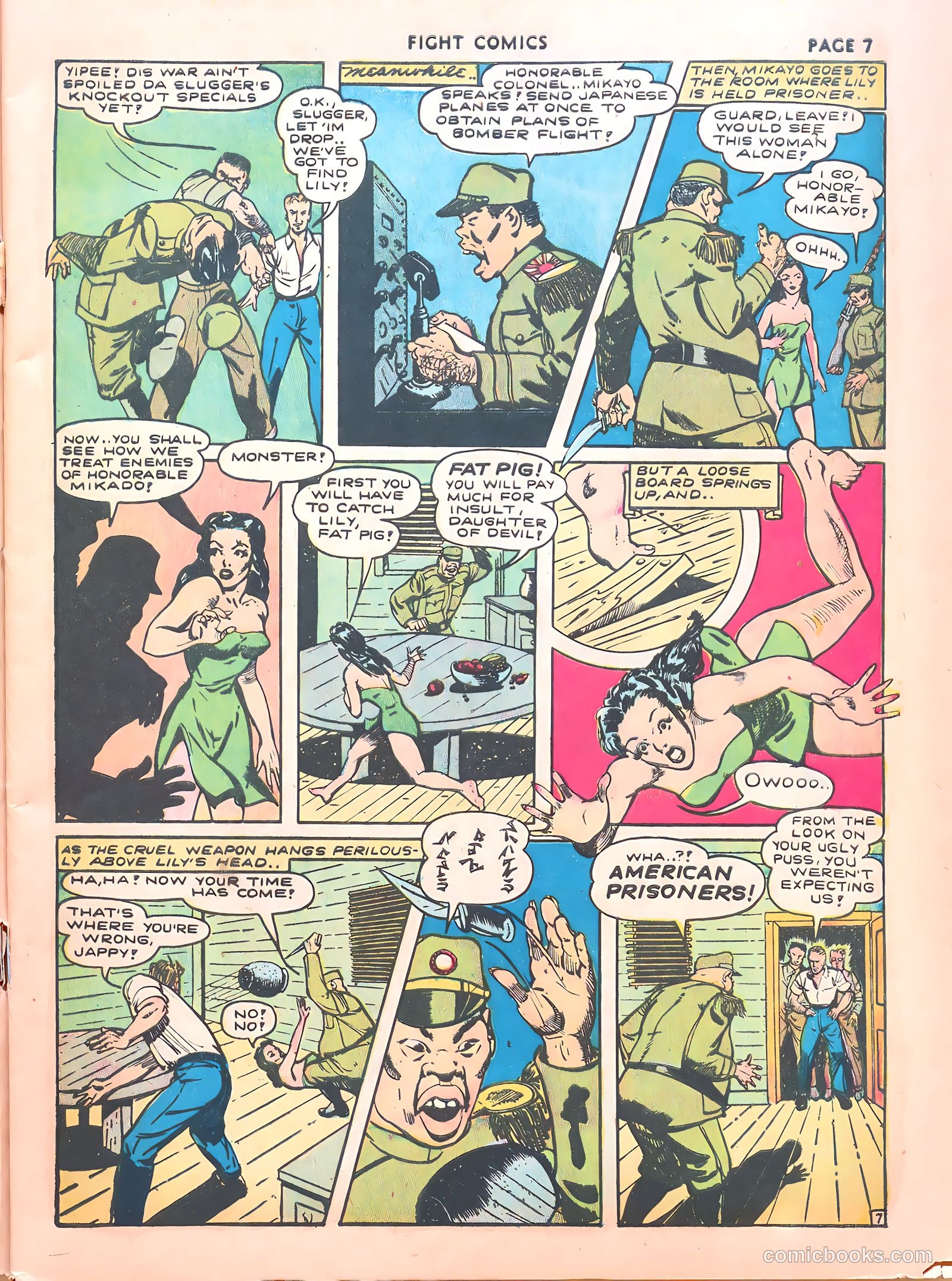 Fight Comics #22 (1942) — page 9 of 68