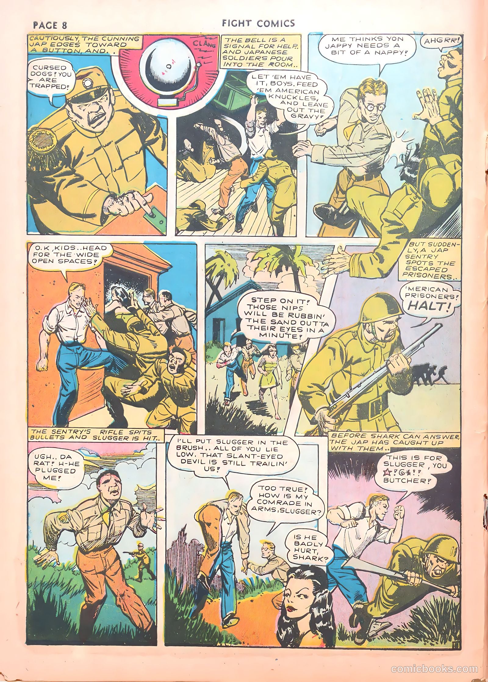 Fight Comics #22 (1942) — page 10 of 68