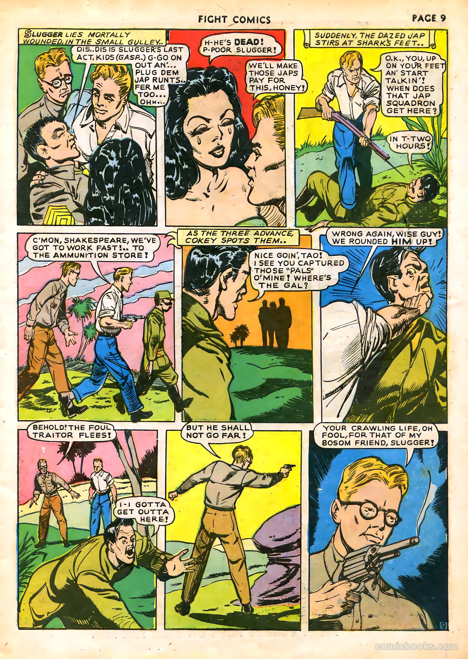 Fight Comics #22 (1942) — page 11 of 68