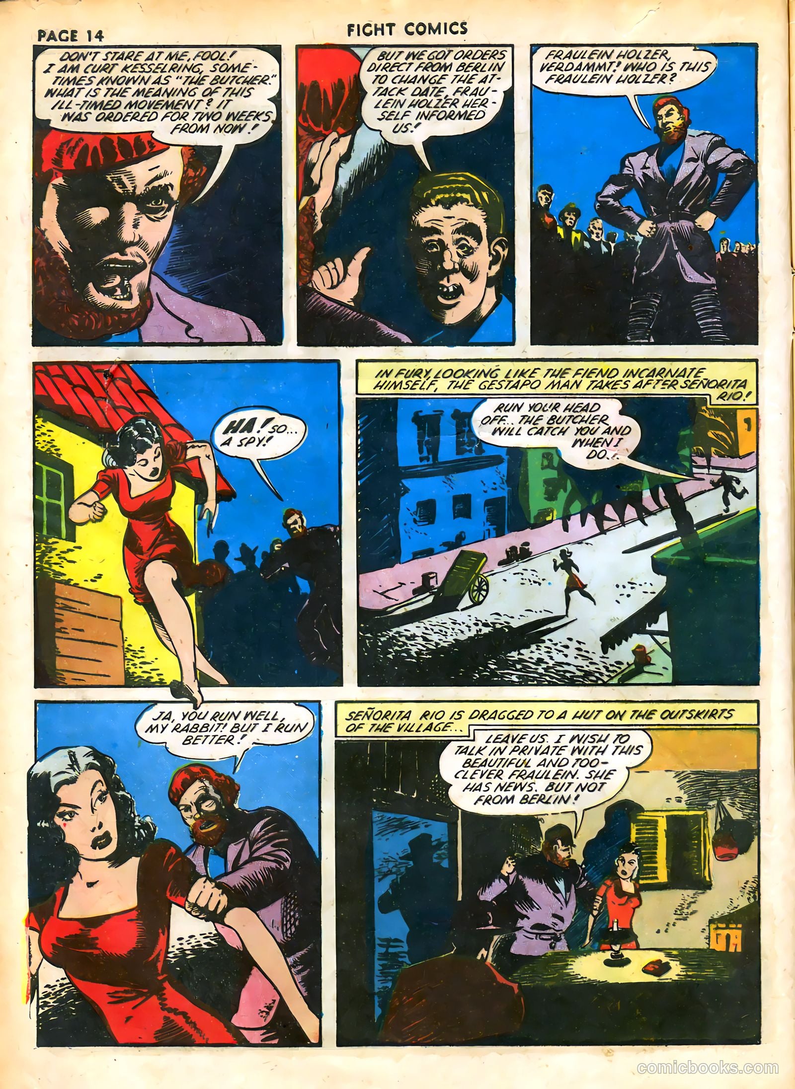 Fight Comics #22 (1942) — page 16 of 68