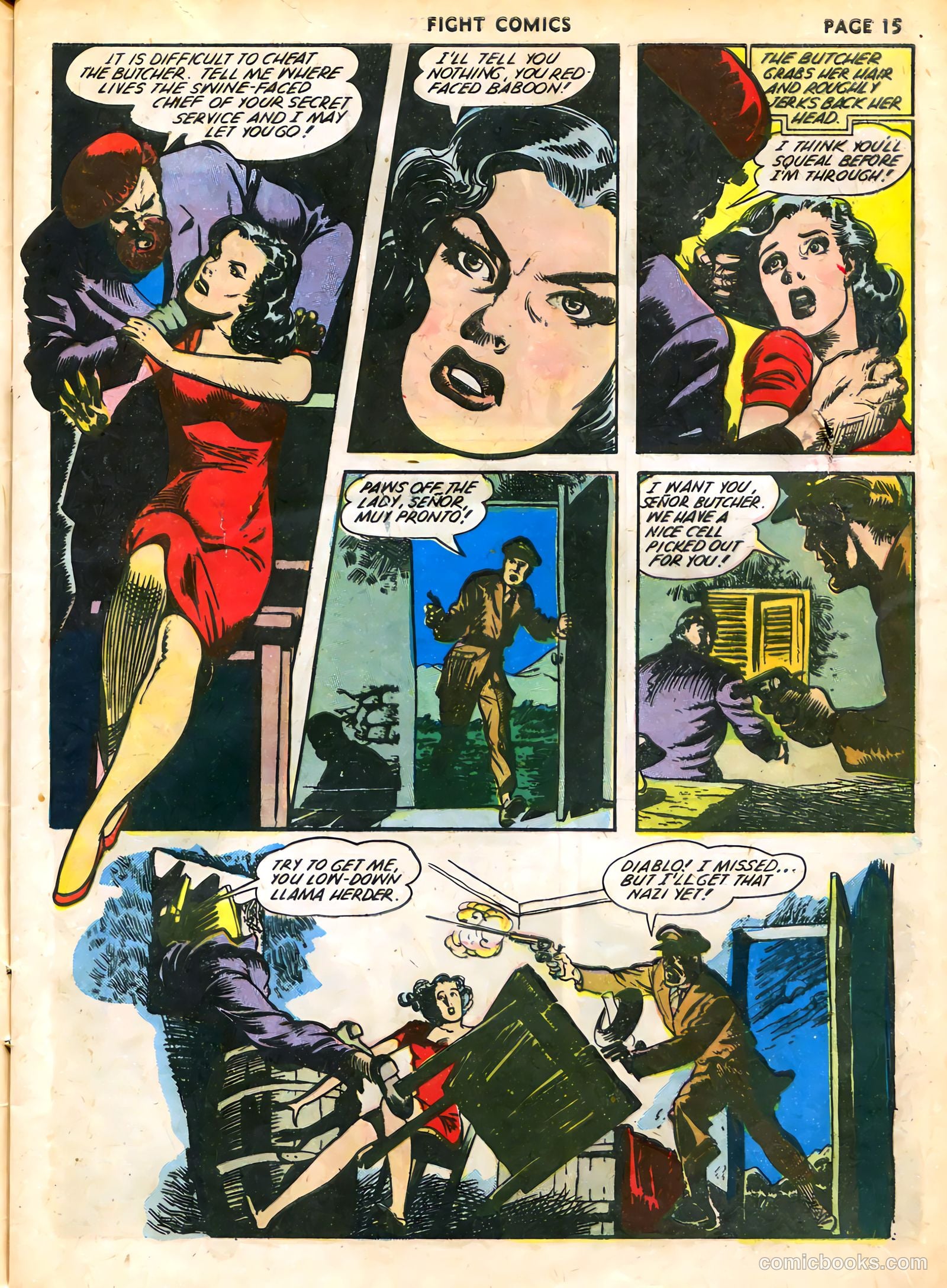 Fight Comics #22 (1942) — page 17 of 68