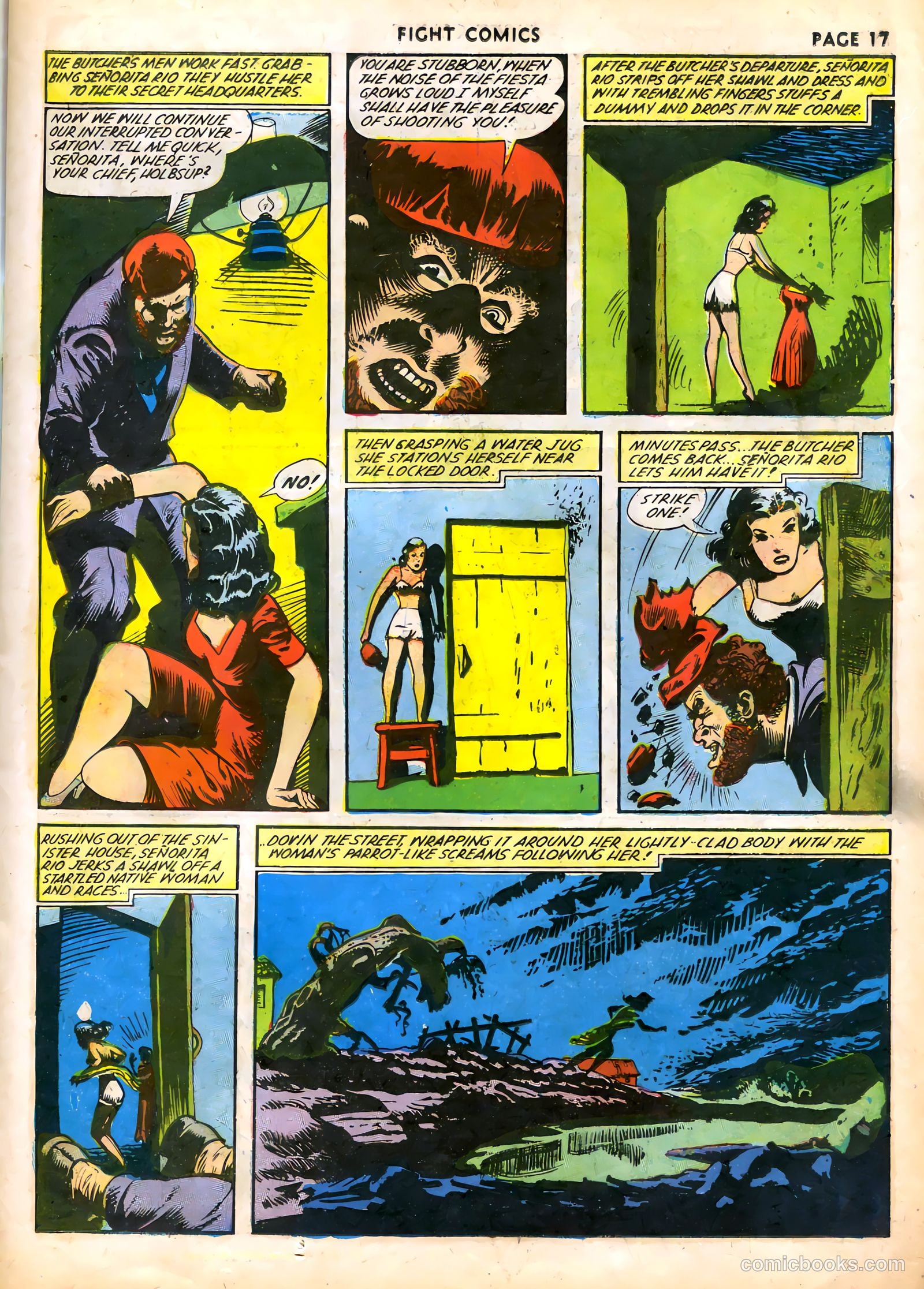 Fight Comics #22 (1942) — page 19 of 68