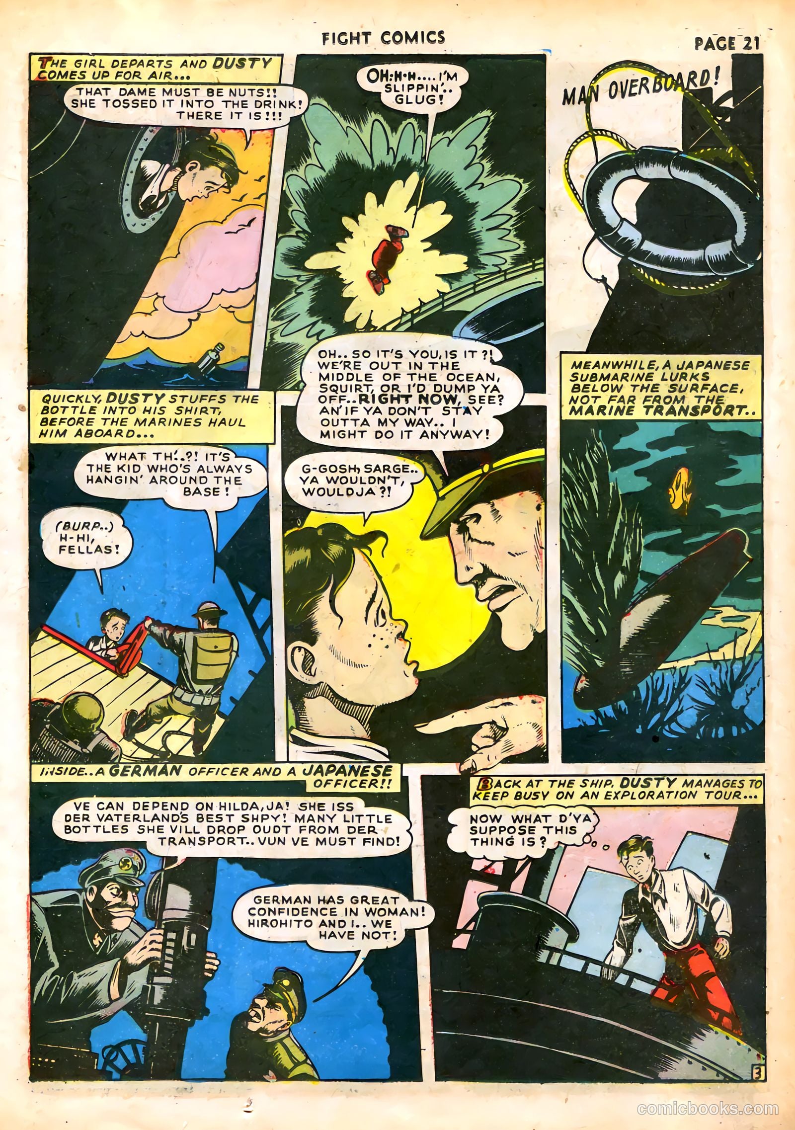 Fight Comics #22 (1942) — page 23 of 68