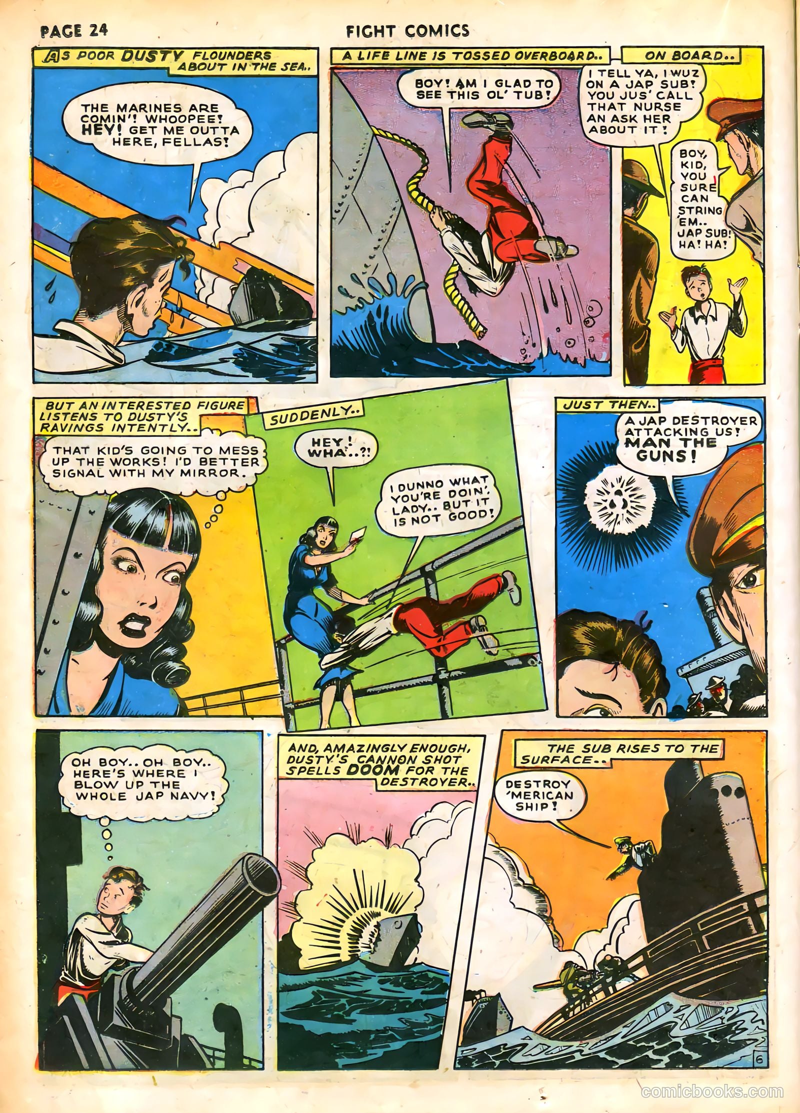 Fight Comics #22 (1942) — page 26 of 68