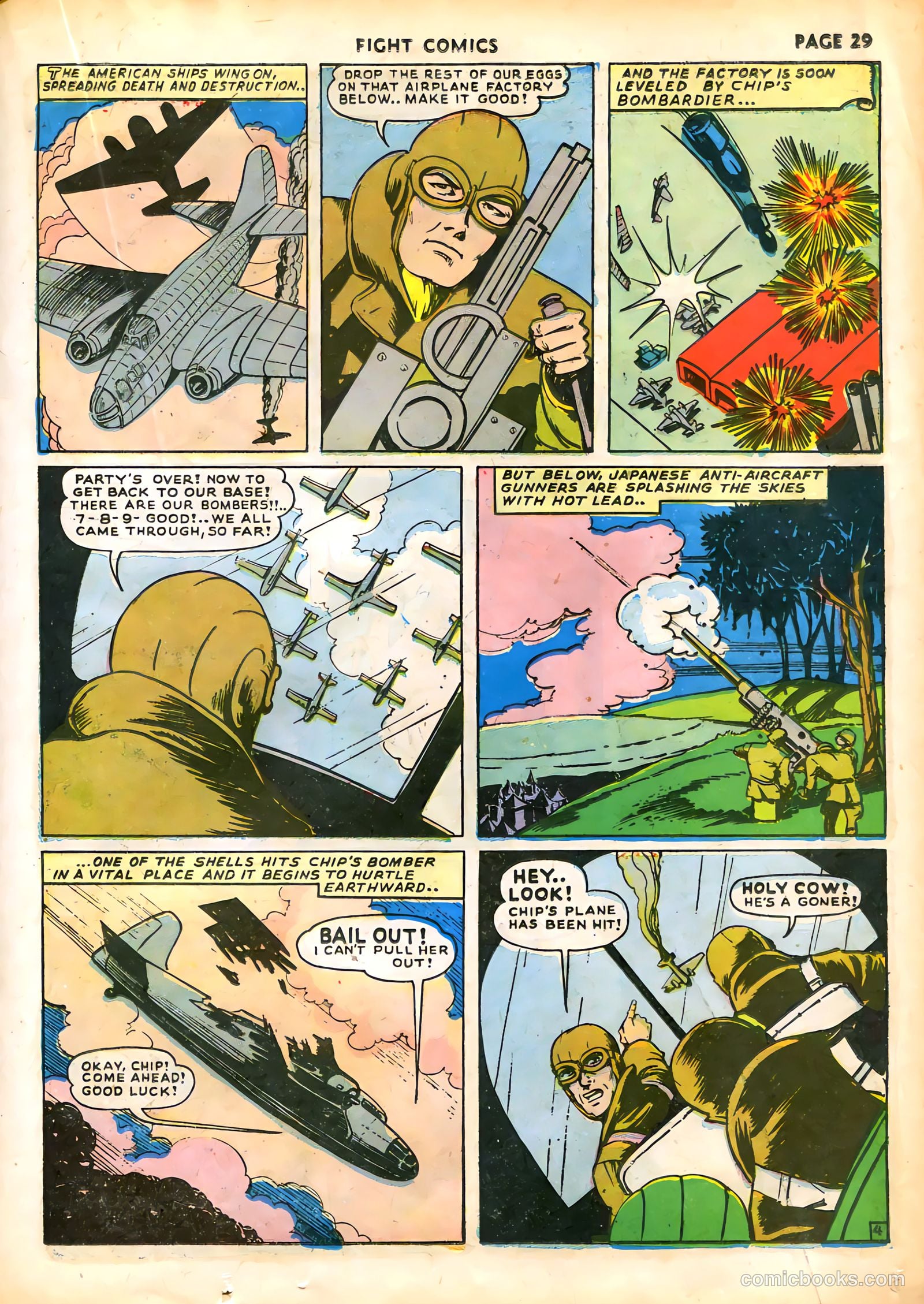Fight Comics #22 (1942) — page 31 of 68