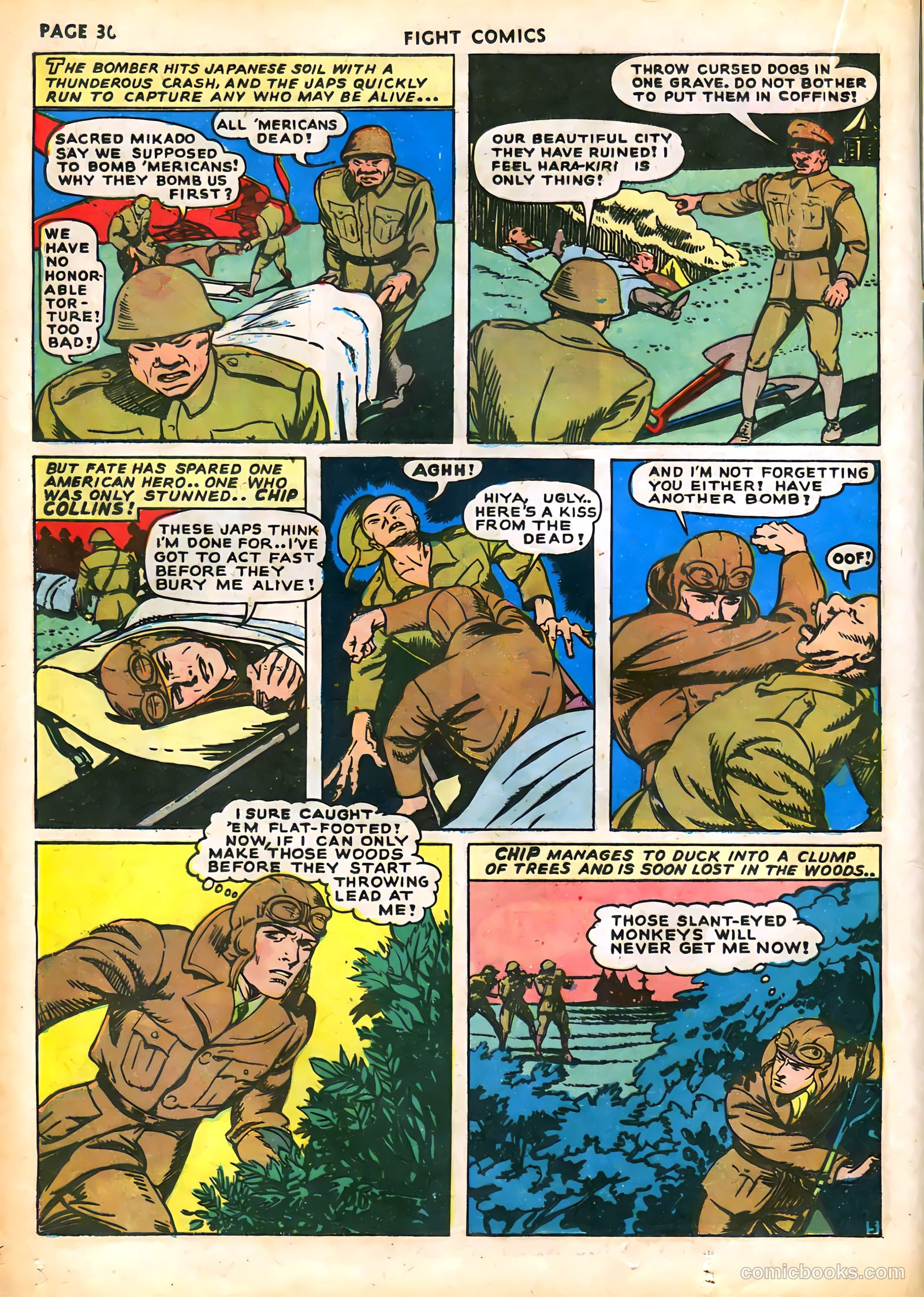 Fight Comics #22 (1942) — page 32 of 68