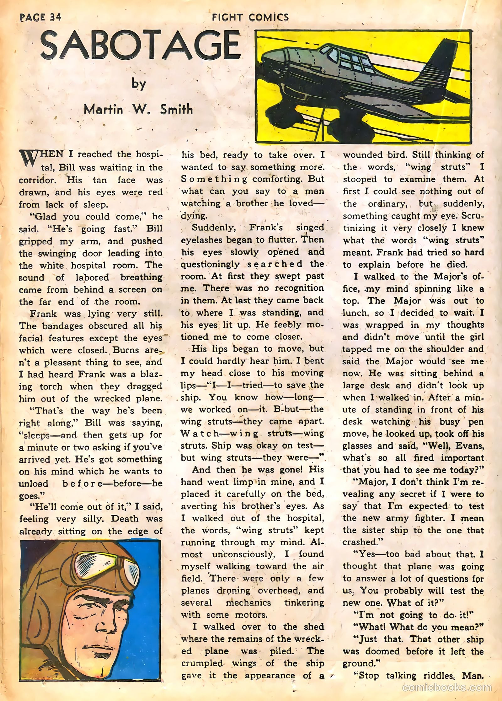 Fight Comics #22 (1942) — page 36 of 68