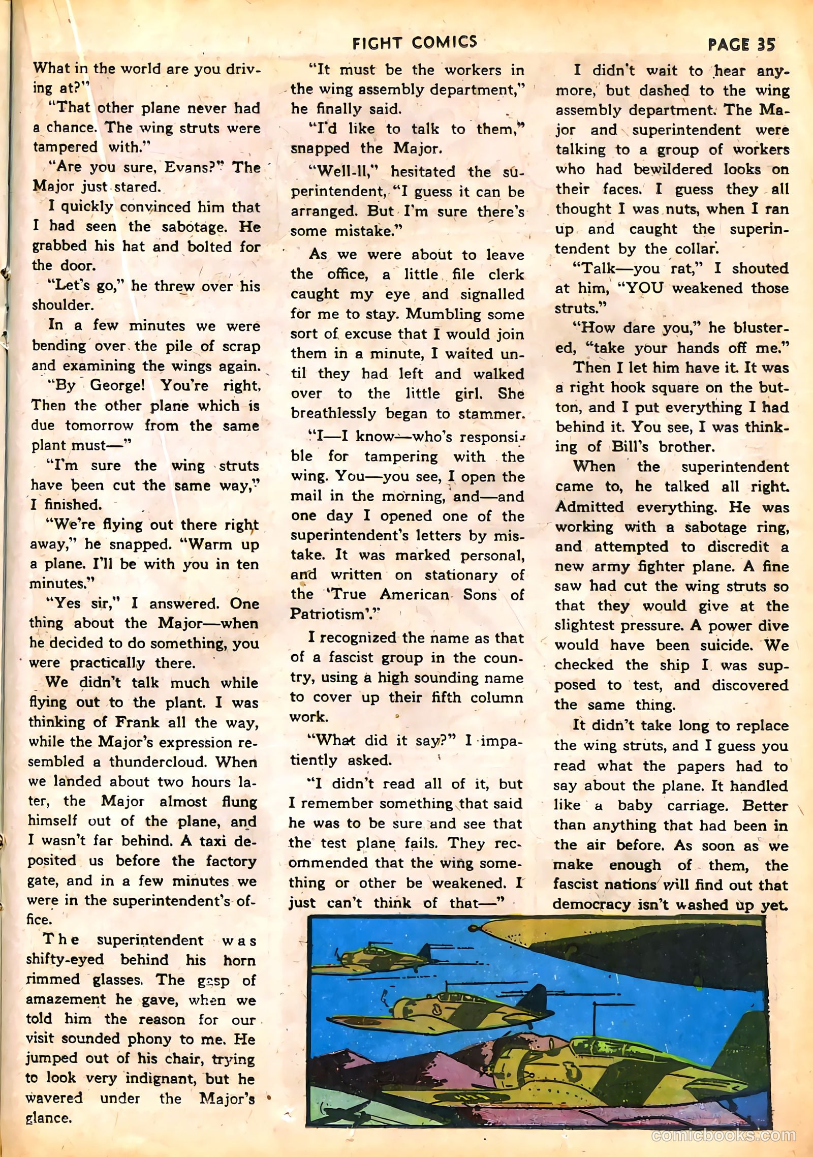 Fight Comics #22 (1942) — page 37 of 68