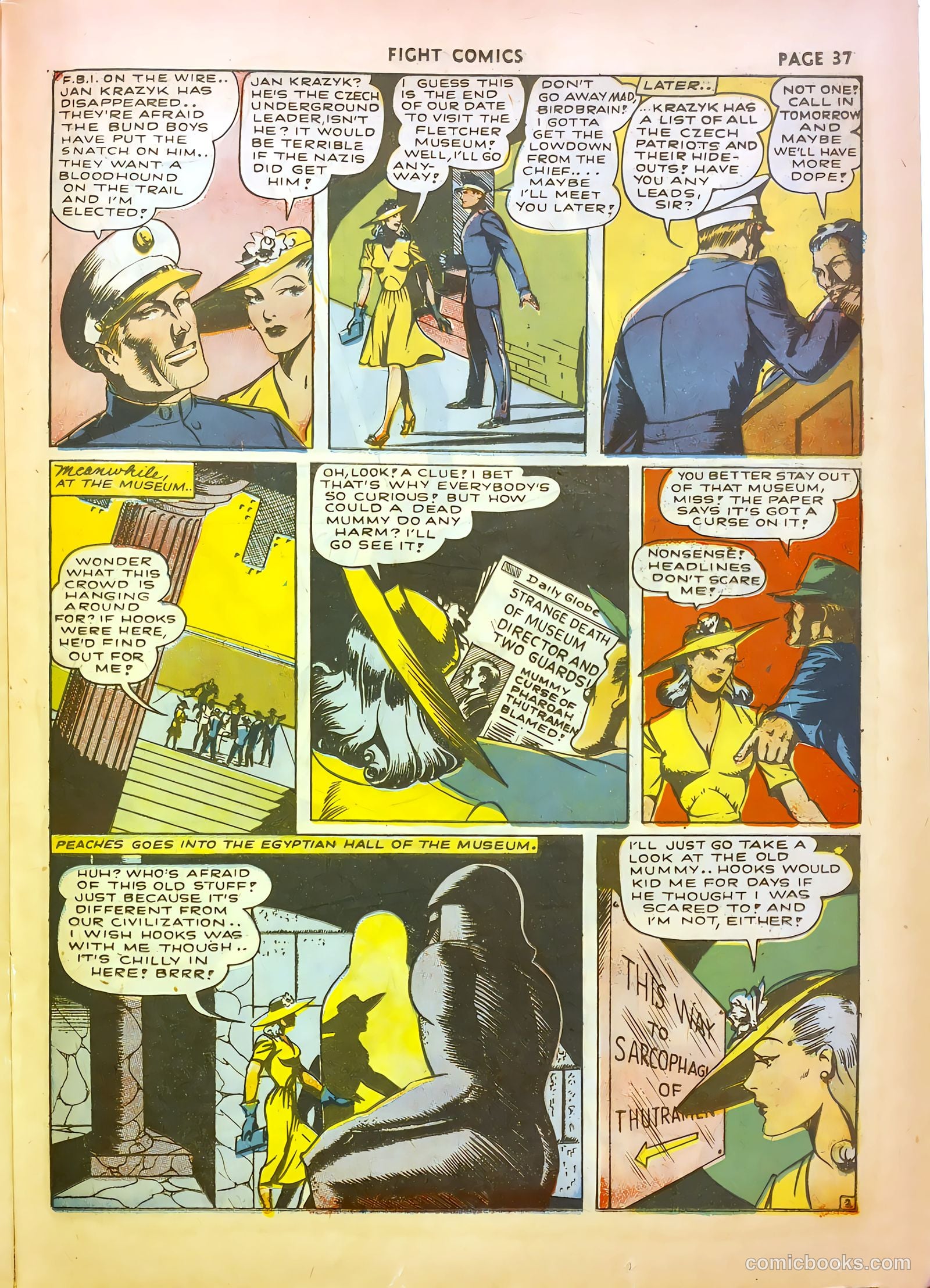 Fight Comics #22 (1942) — page 39 of 68