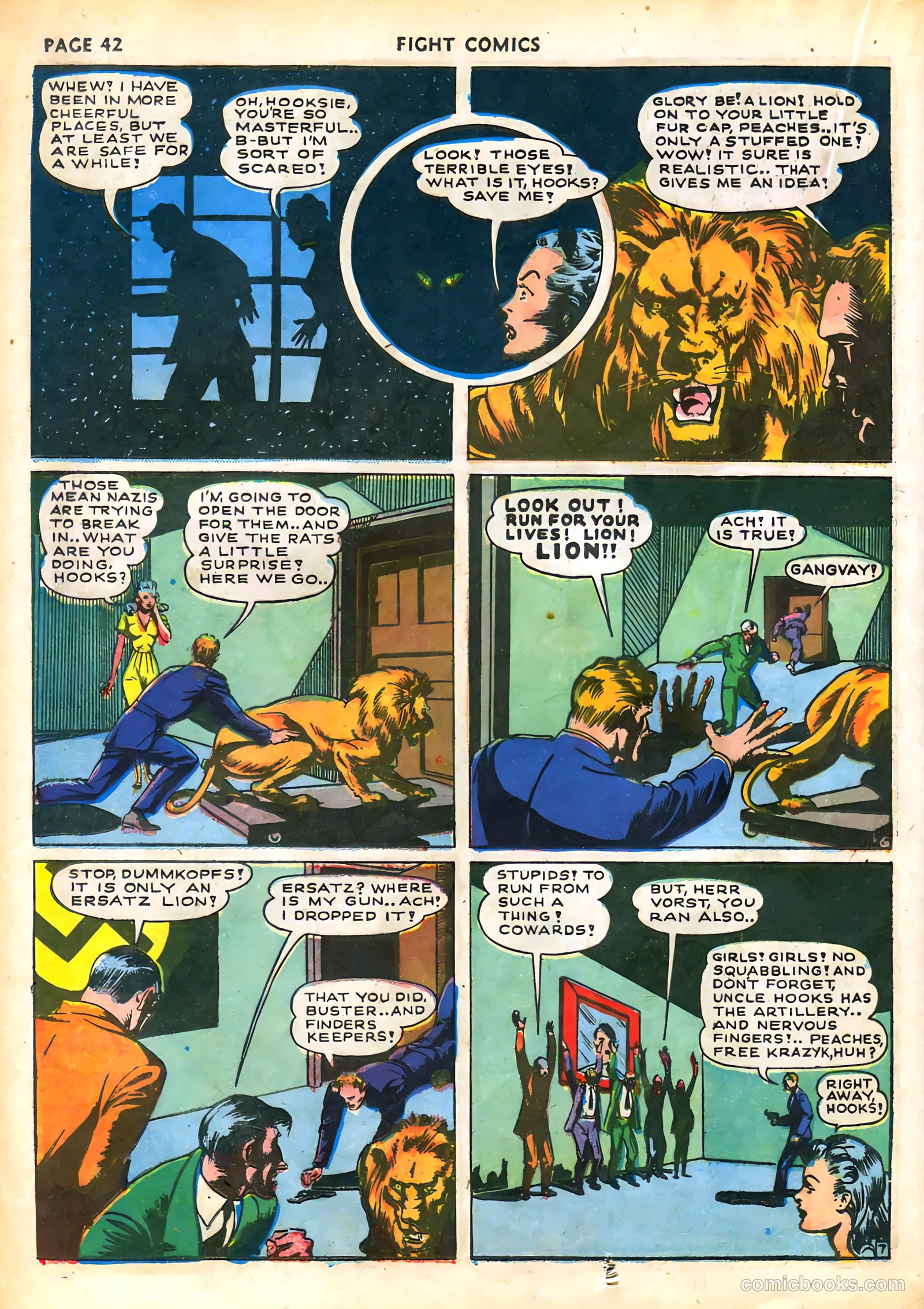 Fight Comics #22 (1942) — page 44 of 68