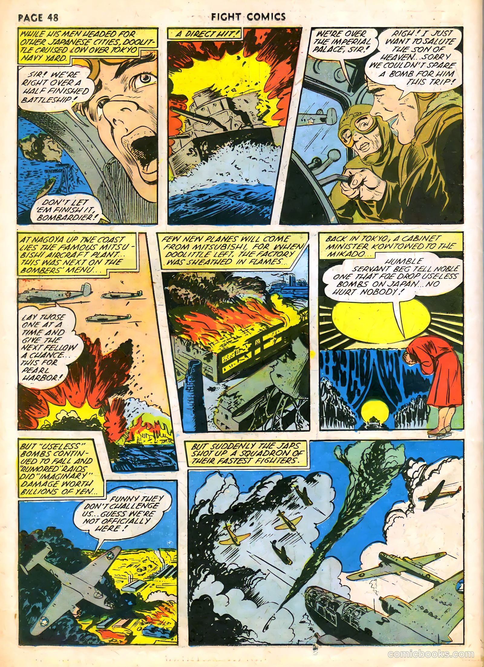Fight Comics #22 (1942) — page 50 of 68